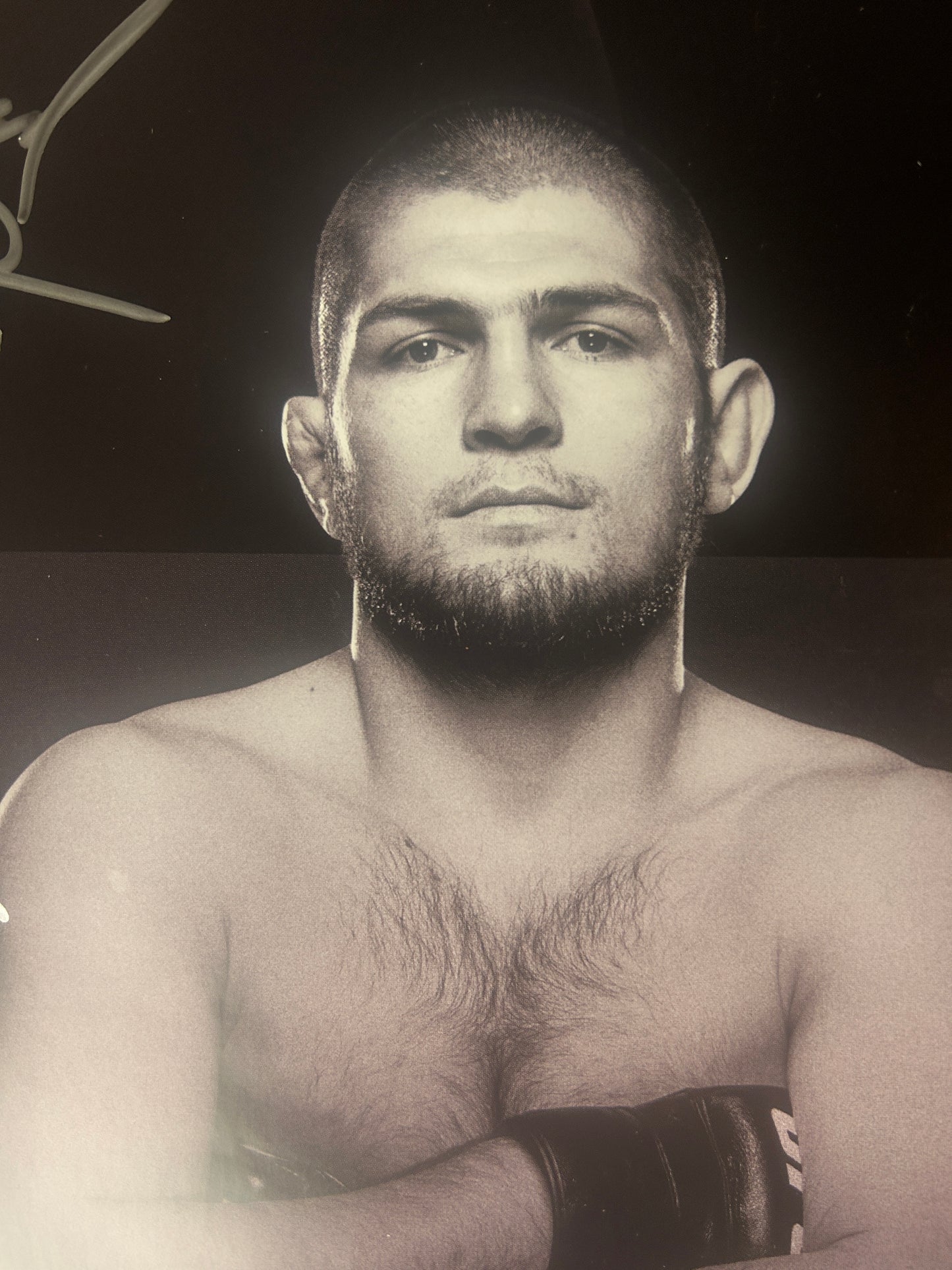 UFC 209: Woodley vs. Thompson 2 Signed Event Poster - Khabib