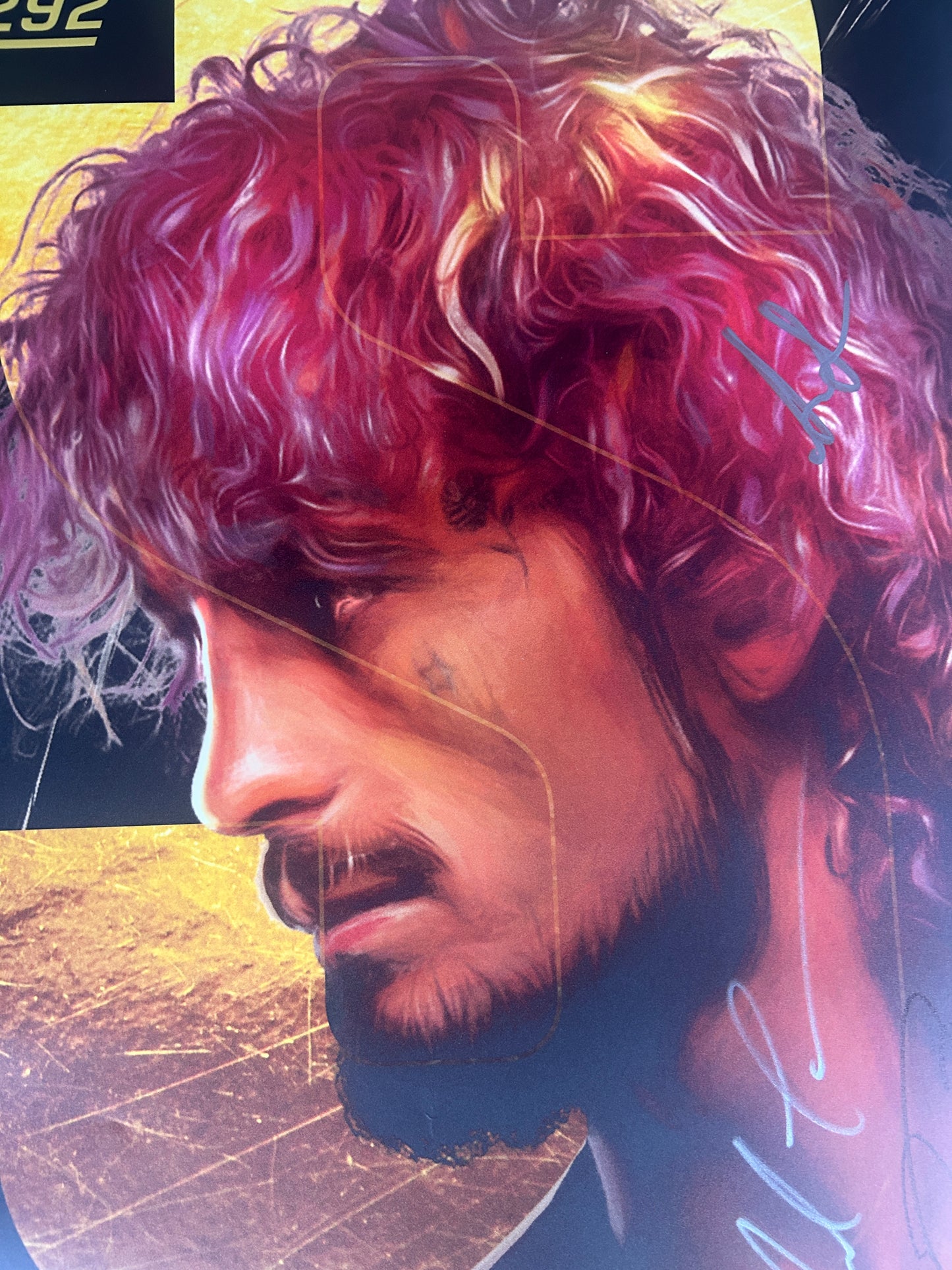 UFC 292 Sterling vs. Sean O'Malley Signed Event Poster