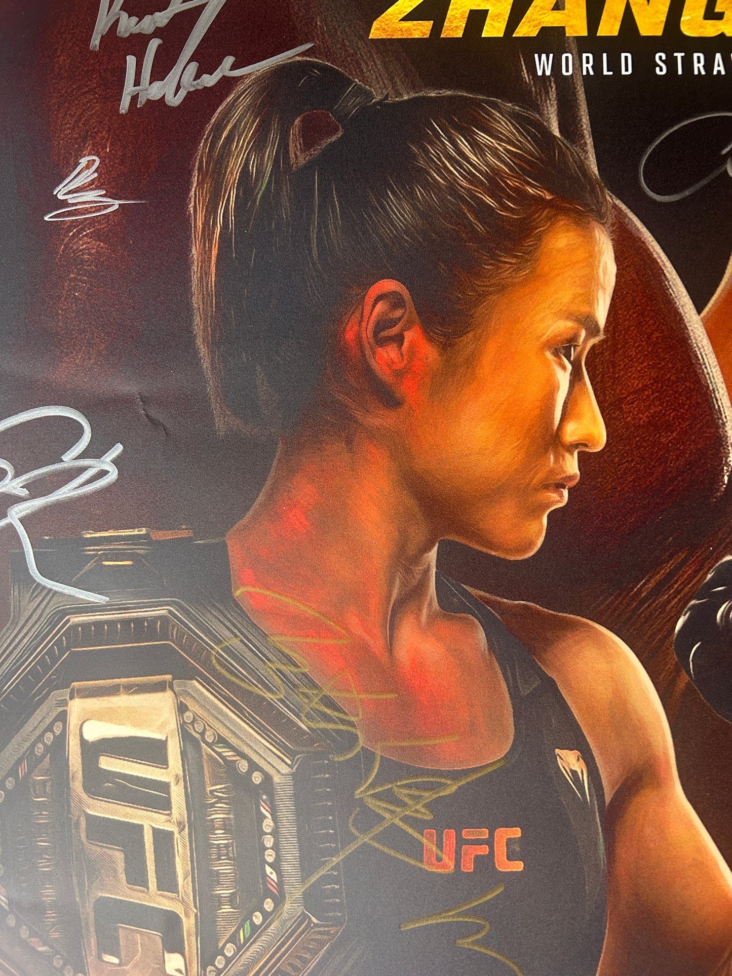 UFC 292 Sterling vs. Sean O'Malley Signed Event Poster