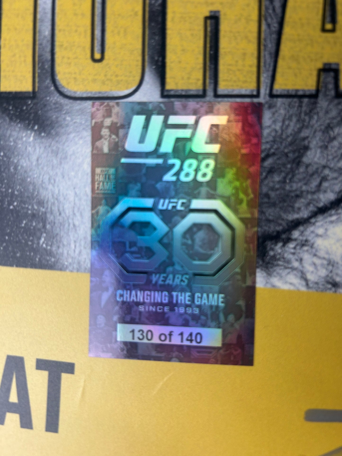 UFC 288 Aljamain Sterling Vs Henry Cejudo Signed Event Poster
