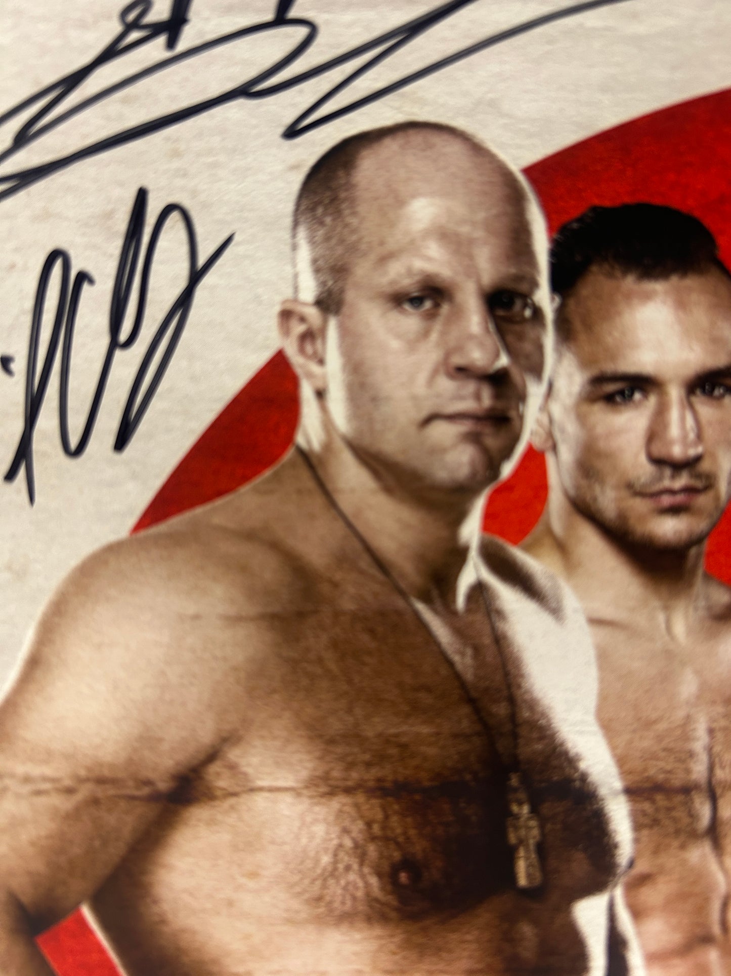 Bellator 237 Fedor Vs Rampage Signed Event Poster