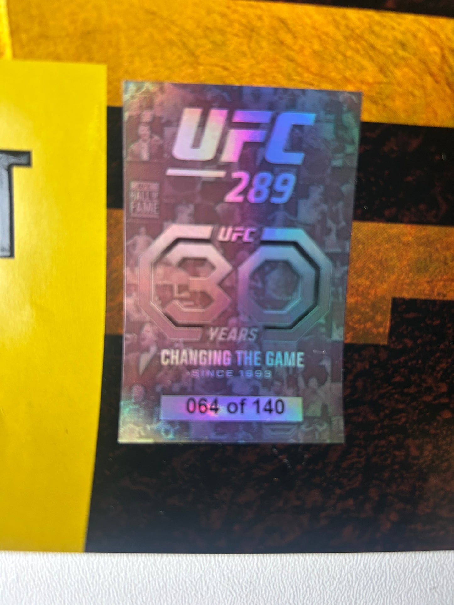 UFC 289 Amanda Nunes Vs Aldana Signed Event Poster