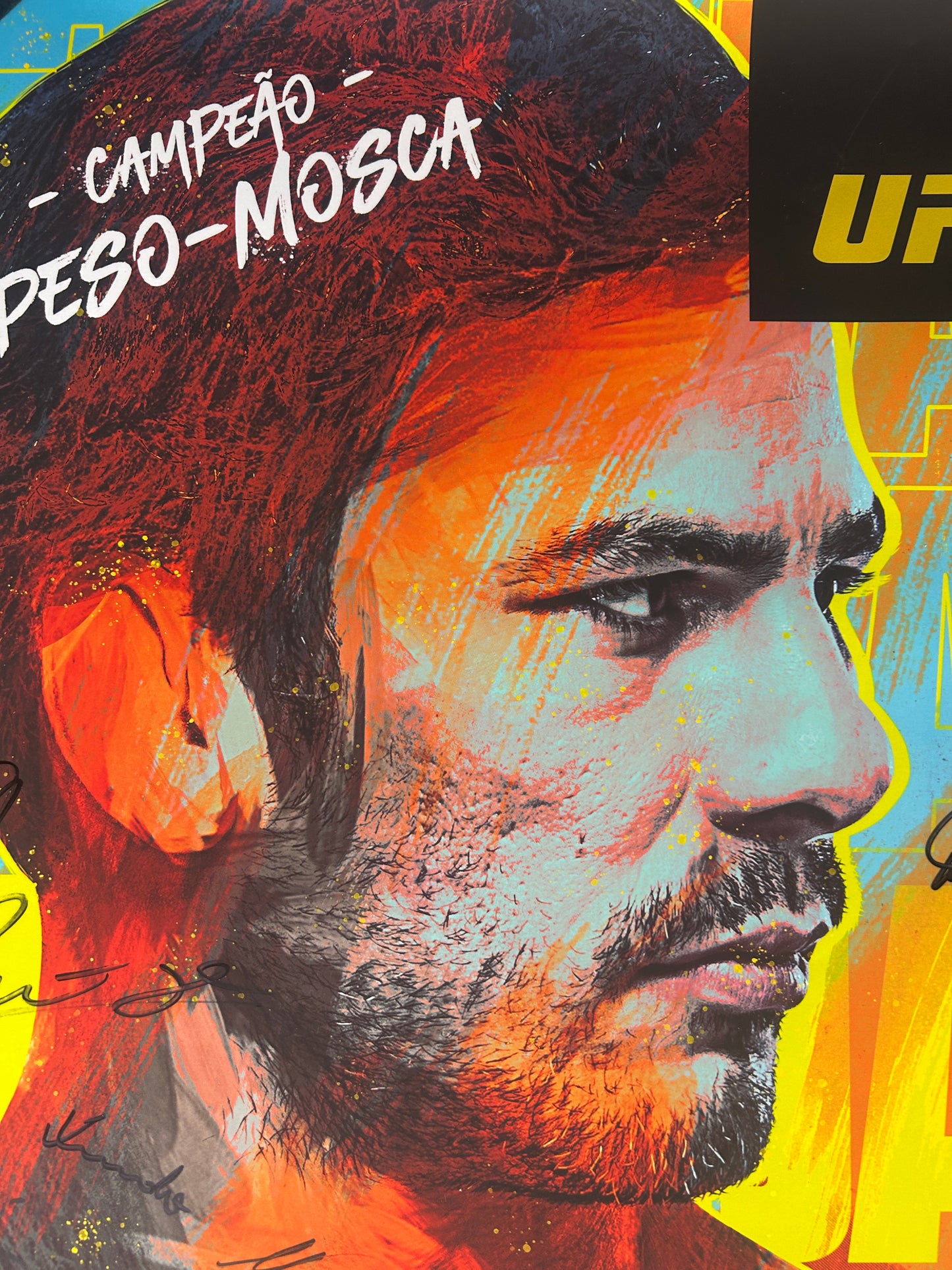 UFC 301 Pantoja vs. Erceg Signed Event Poster #1 of 140