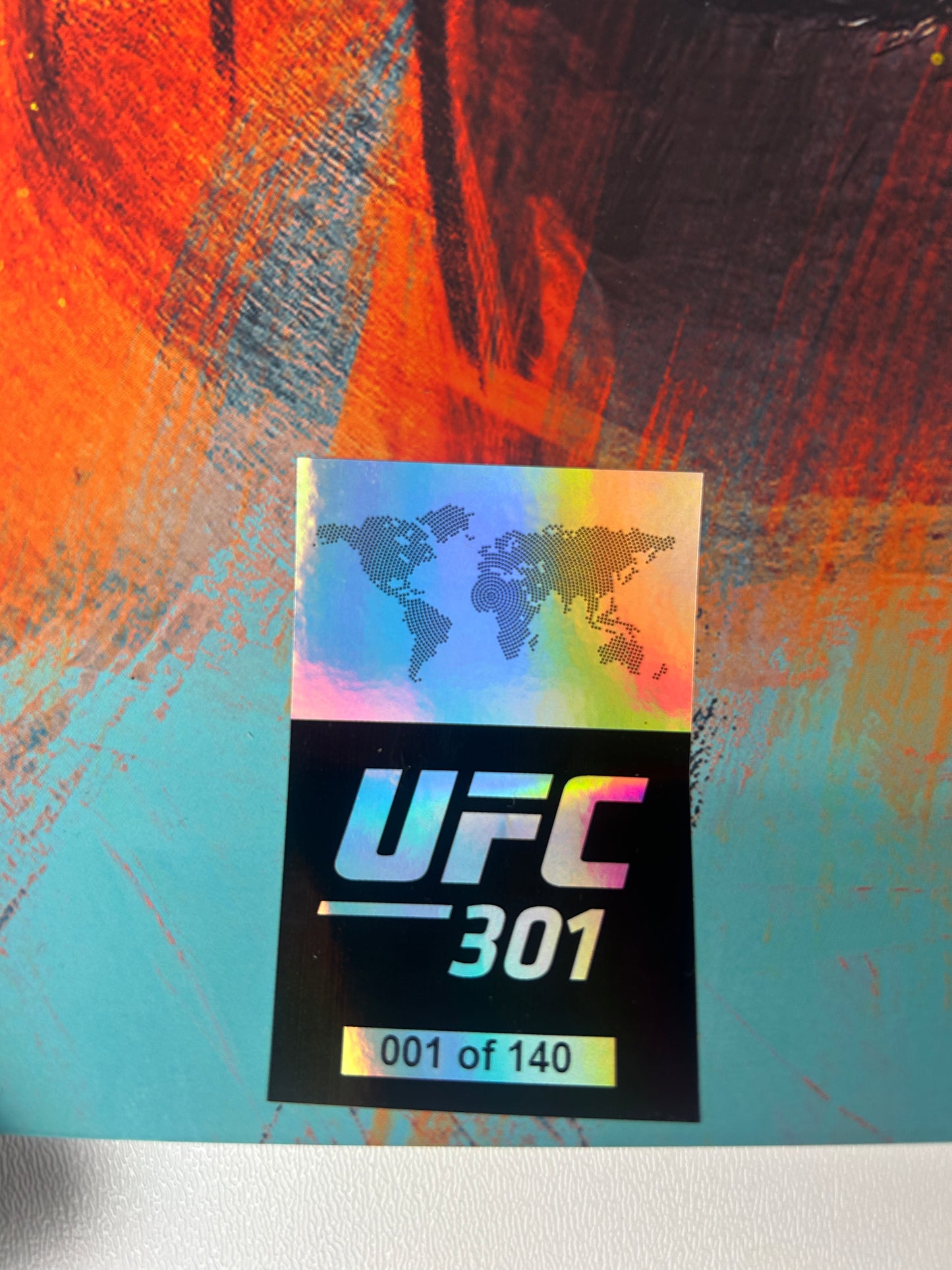 UFC 301 Pantoja vs. Erceg Signed Event Poster #1 of 140