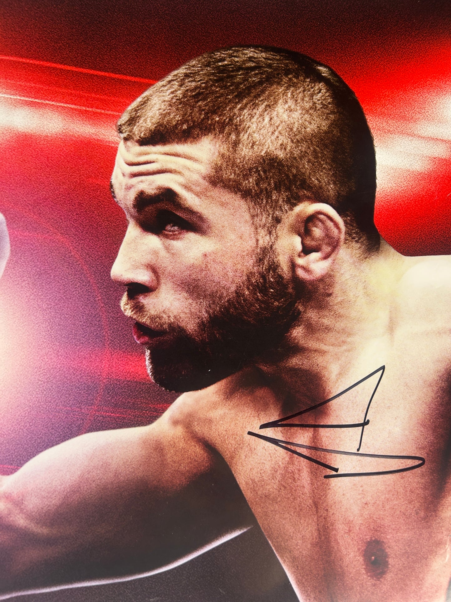 UFC Swanson Vs Stephens Signed Event Poster