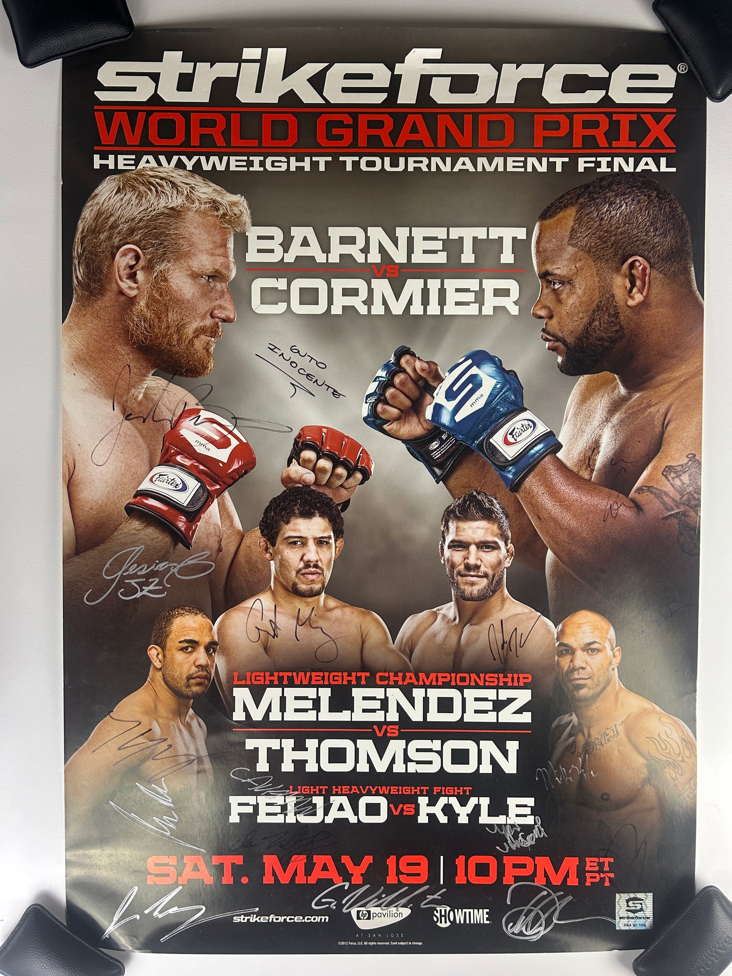 Strikeforce Barnett Vs Daniel Cormier HW Grand Prix Final