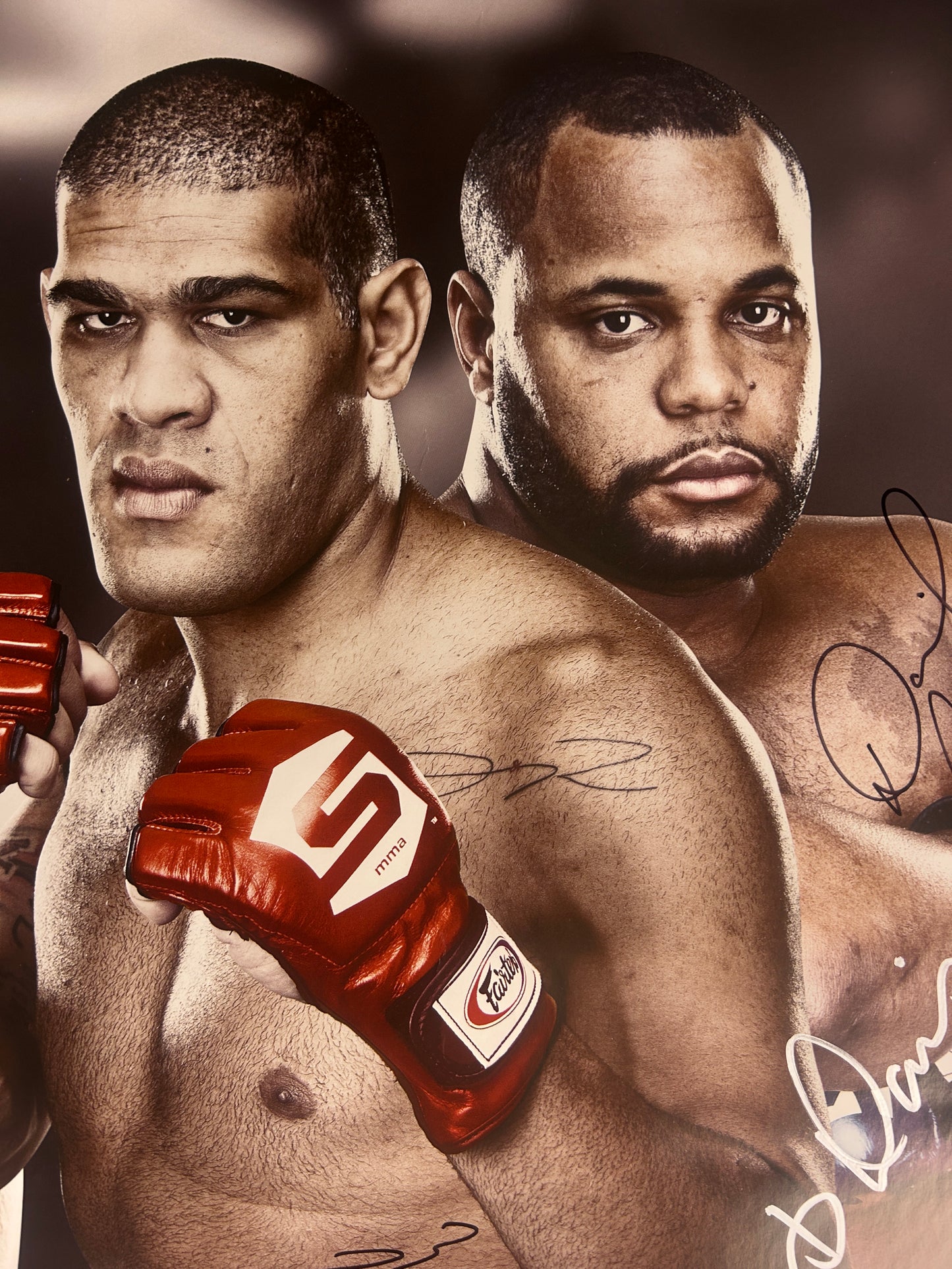 Strikeforce Bigfoot Silva Vs Daniel Cormier Semi-Final Grand Prix Signed Event Poster