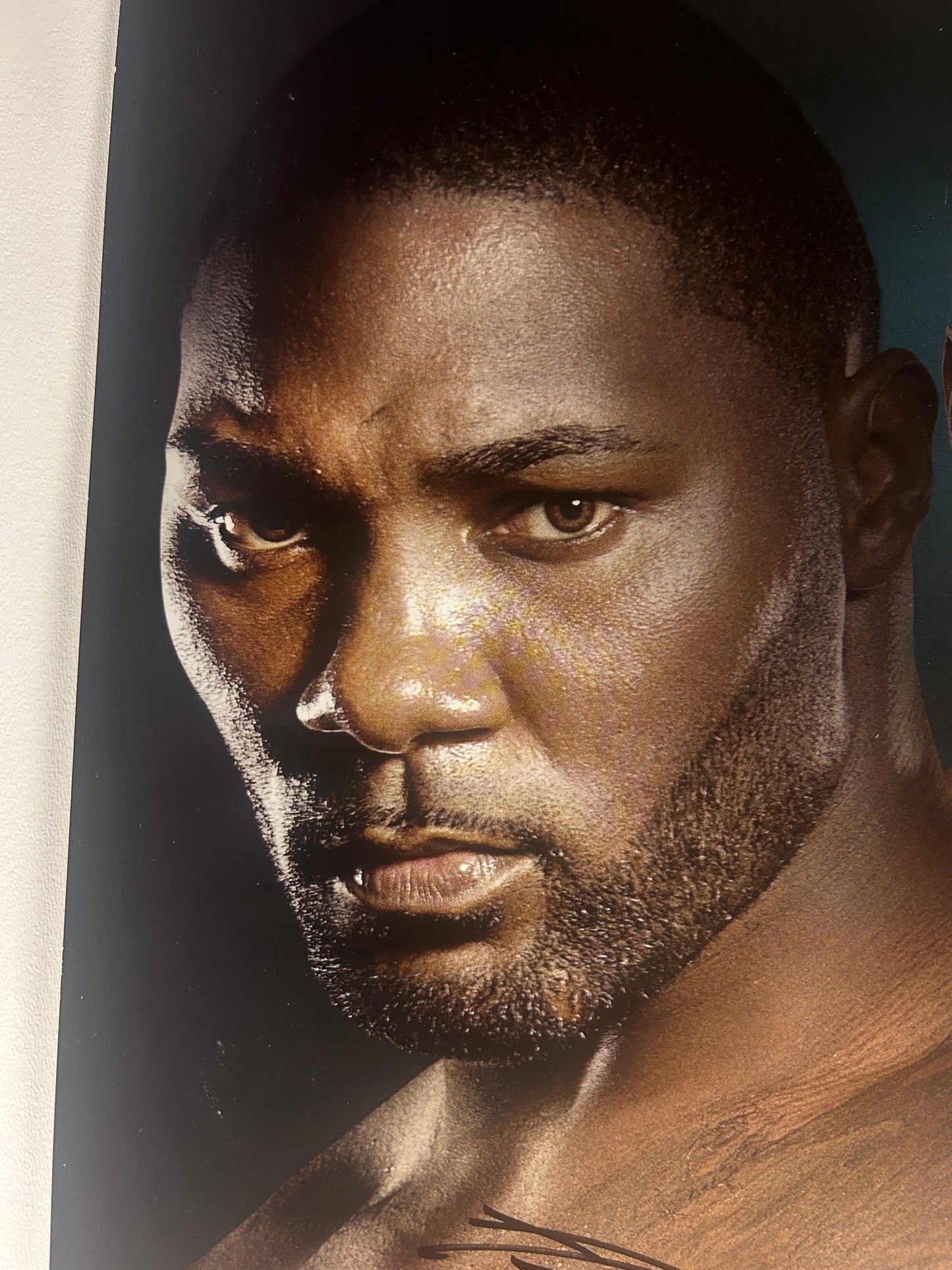 UFC 187 Daniel Cormier Vs Anthony Johnson Signed Event Poster