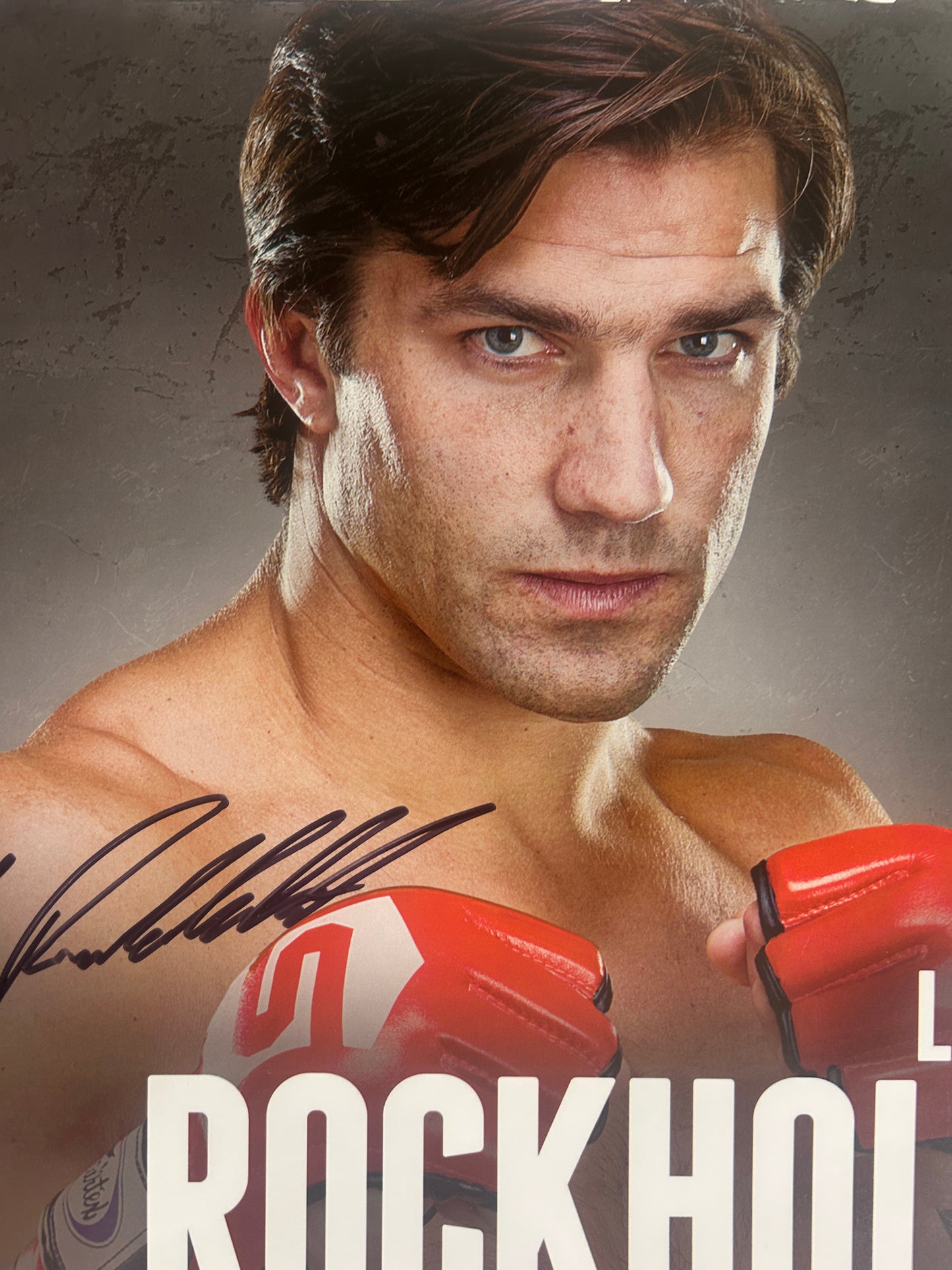 Strikeforce Luke Rockhold Vs Tim Kennedy Signed Event Poster