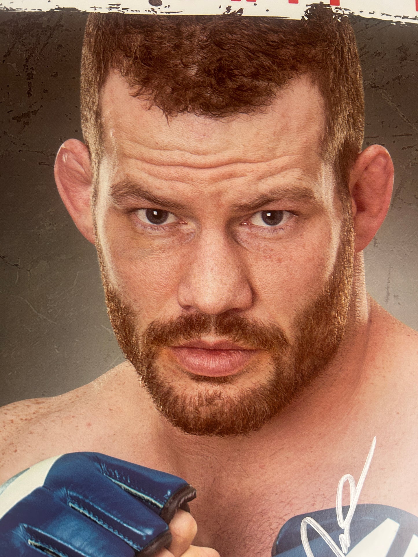 Strikeforce Luke Rockhold Vs Tim Kennedy Signed Event Poster