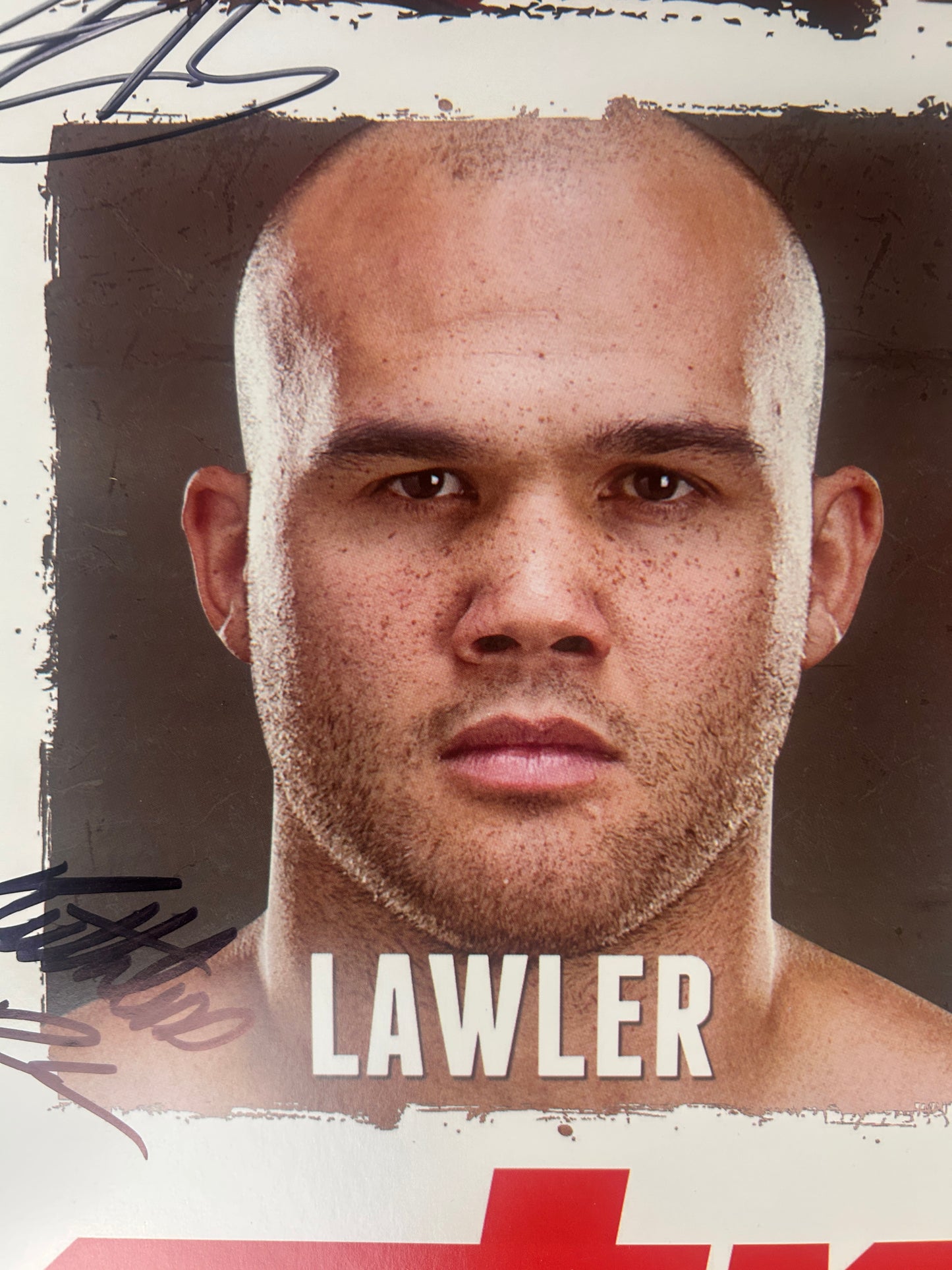 Strikeforce Luke Rockhold Vs Tim Kennedy Signed Event Poster