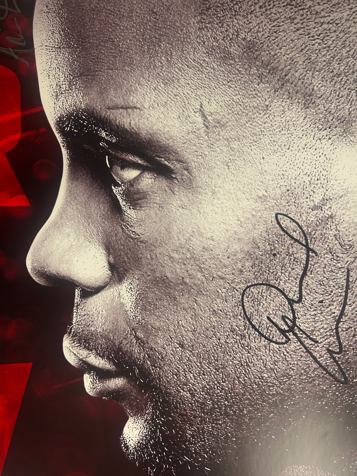 UFC 182 Jon Jones Vs Daniel Cormier Signed Event Poster