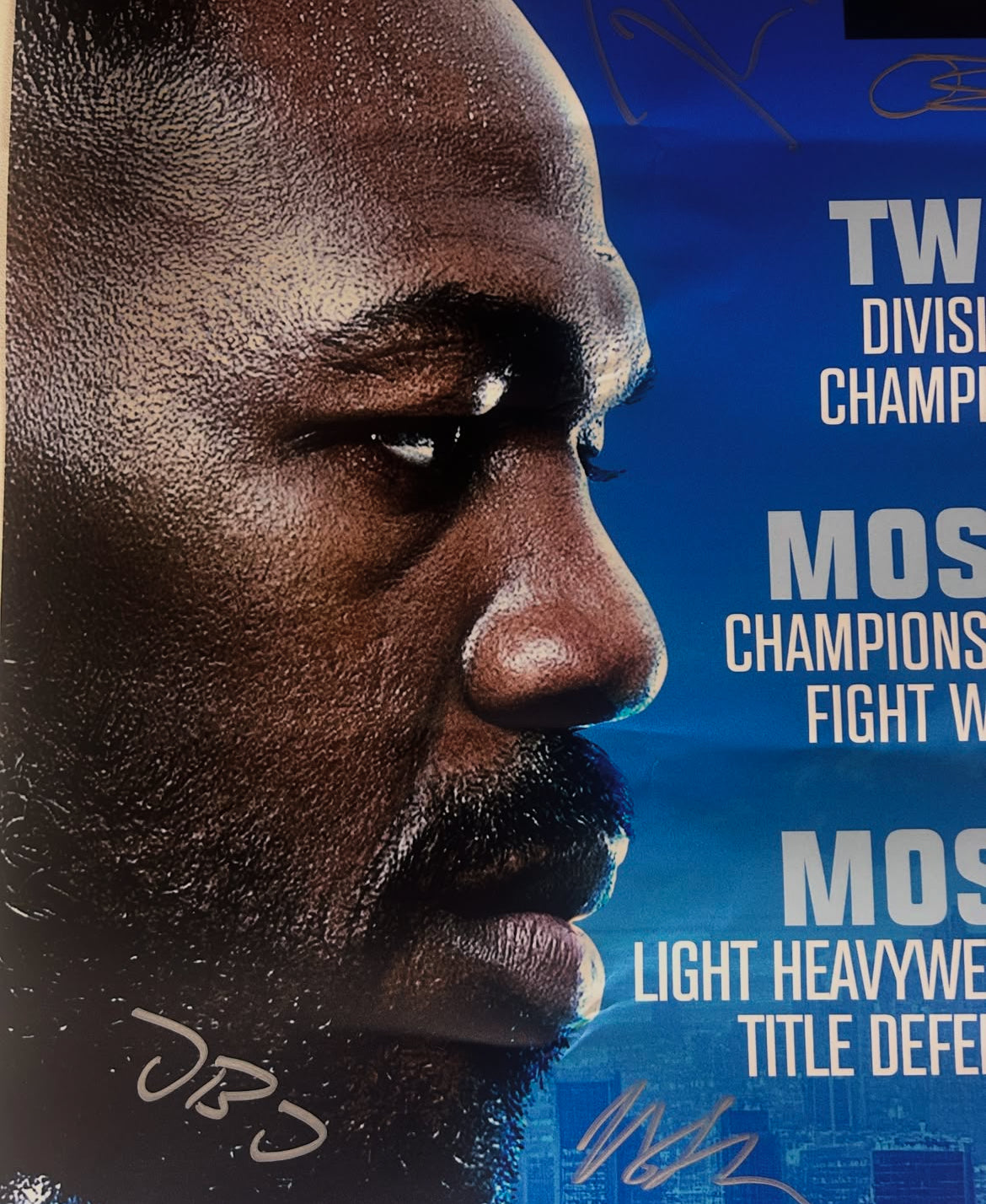 UFC 309 Jon Jones Vs Stipe Miocic Signed Event Poster (Eryk Anders Poster)