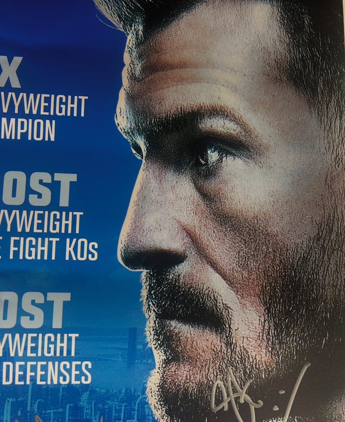 UFC 309 Jon Jones Vs Stipe Miocic Signed Event Poster (Eryk Anders Poster)