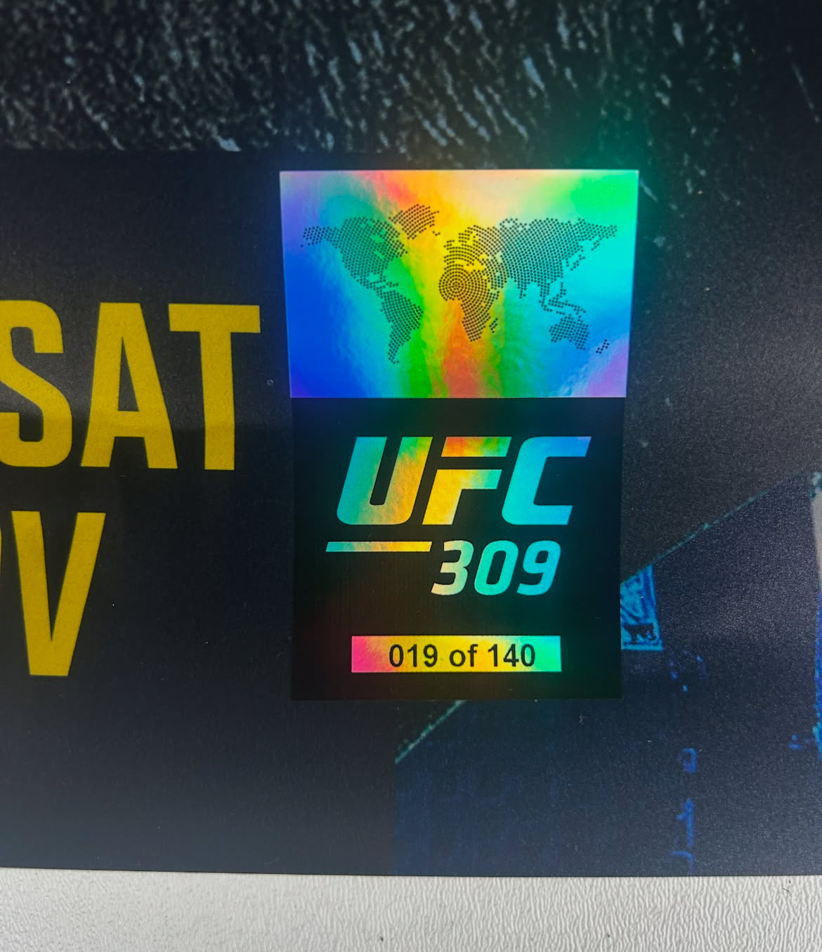 UFC 309 Jon Jones Vs Stipe Miocic Signed Event Poster (Eryk Anders Poster)