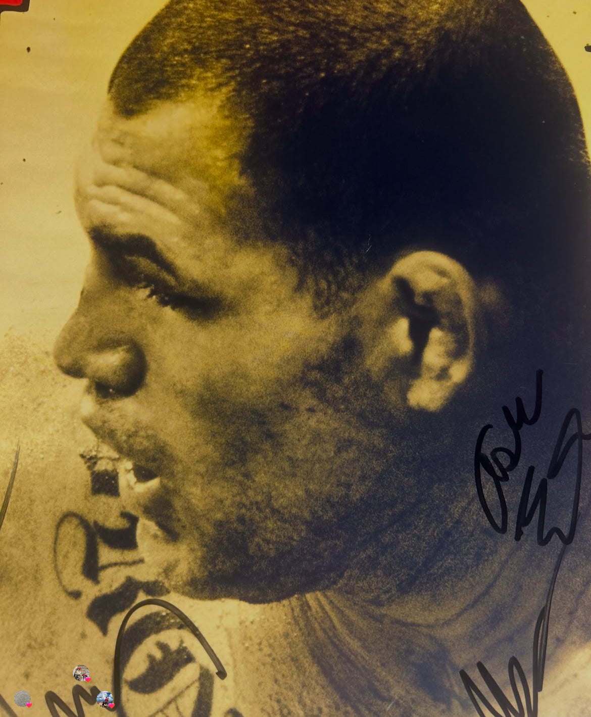 UFC Francis Ngannou vs Cain Velasquez Signed Event Poster