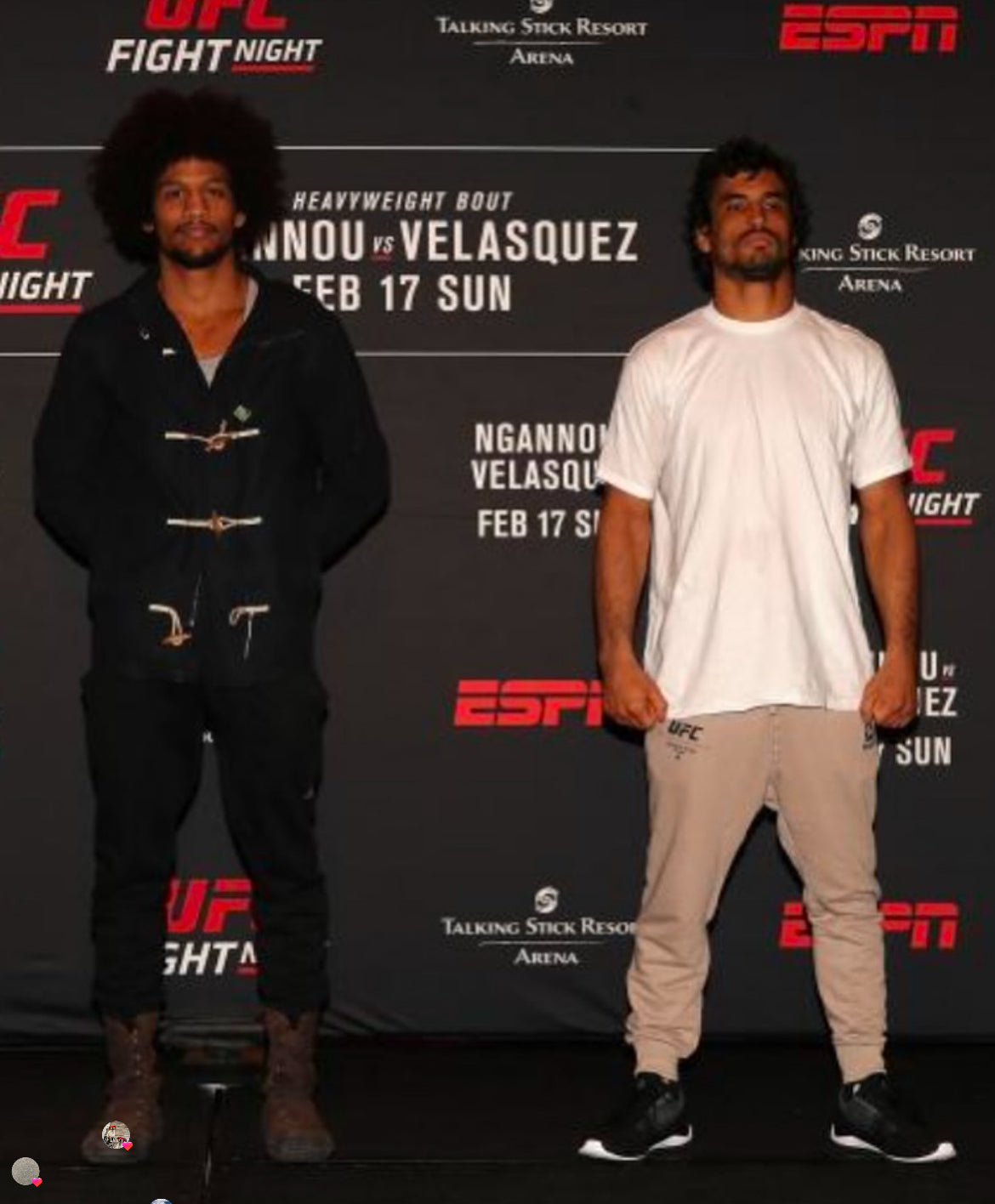 UFC Francis Ngannou vs Cain Velasquez Signed Event Poster