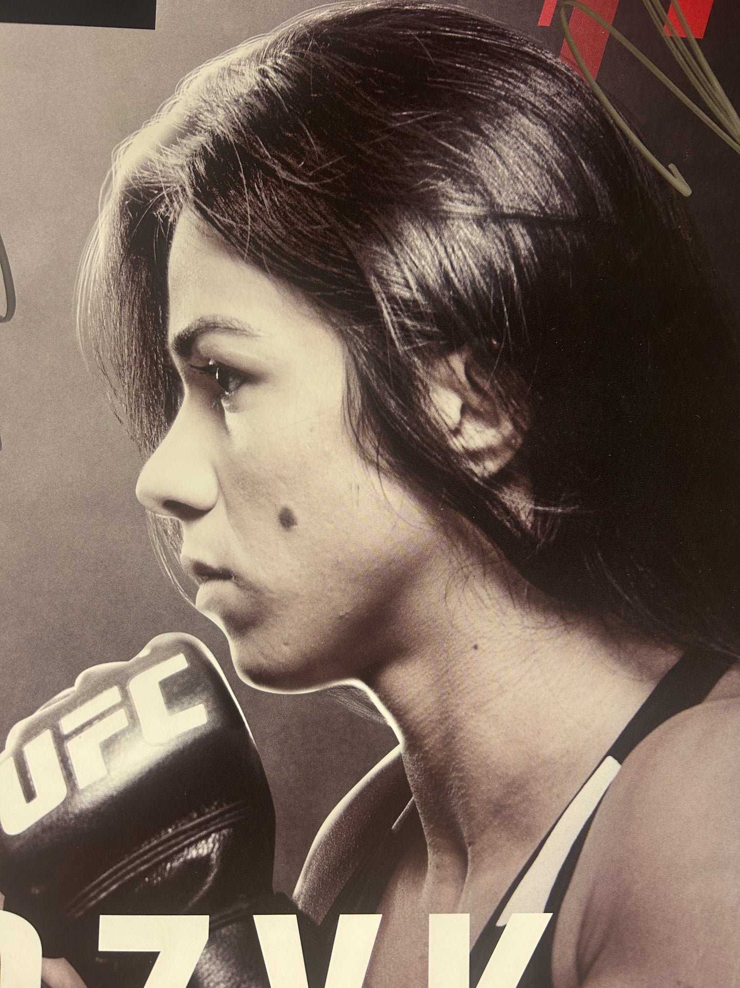 UFC TUF 23 Finale: Team Joanna Vs Team Claudia Signed Event Poster