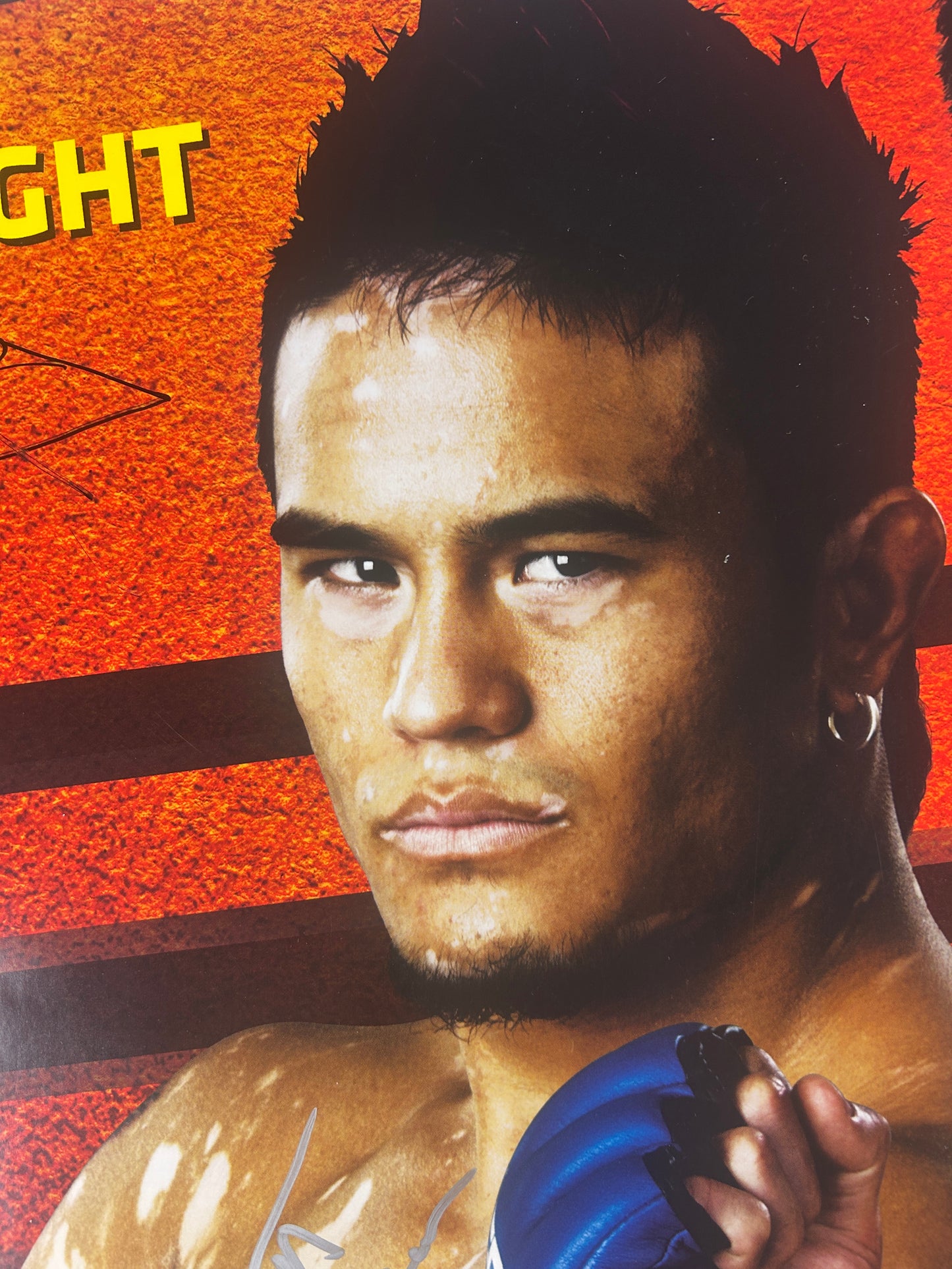 WEC 53 Benson Henderson Vs Anthony Showtime Pettis Signed Event Poster