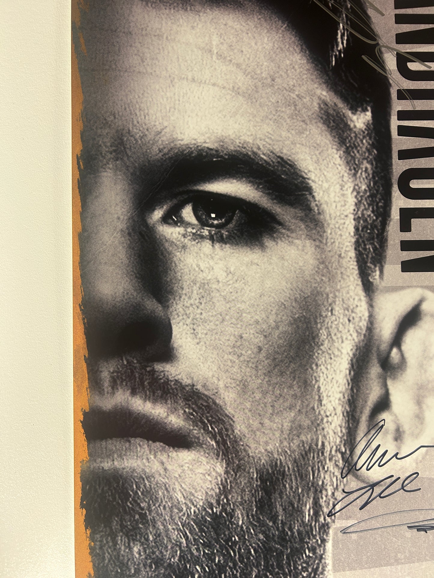 UFC Sandhagen Vs Dillashaw Signed Event Poster