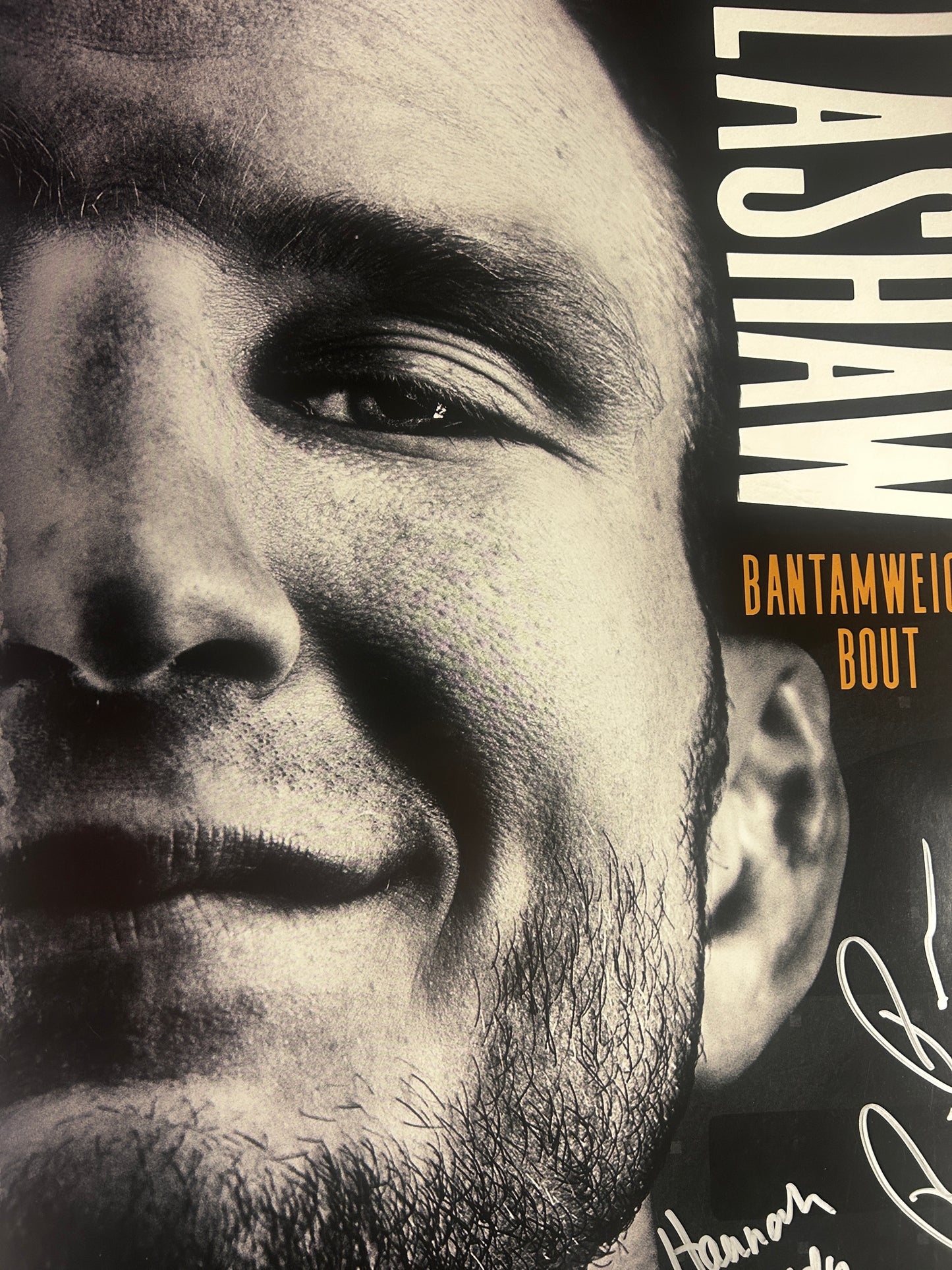 UFC Sandhagen Vs Dillashaw Signed Event Poster