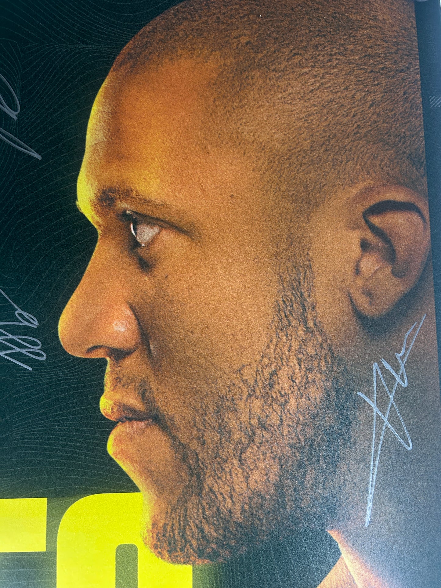 UFC 285 Jon Jones Vs Ciryl Gane Signed Event Poster (DOUBLE POSTER)