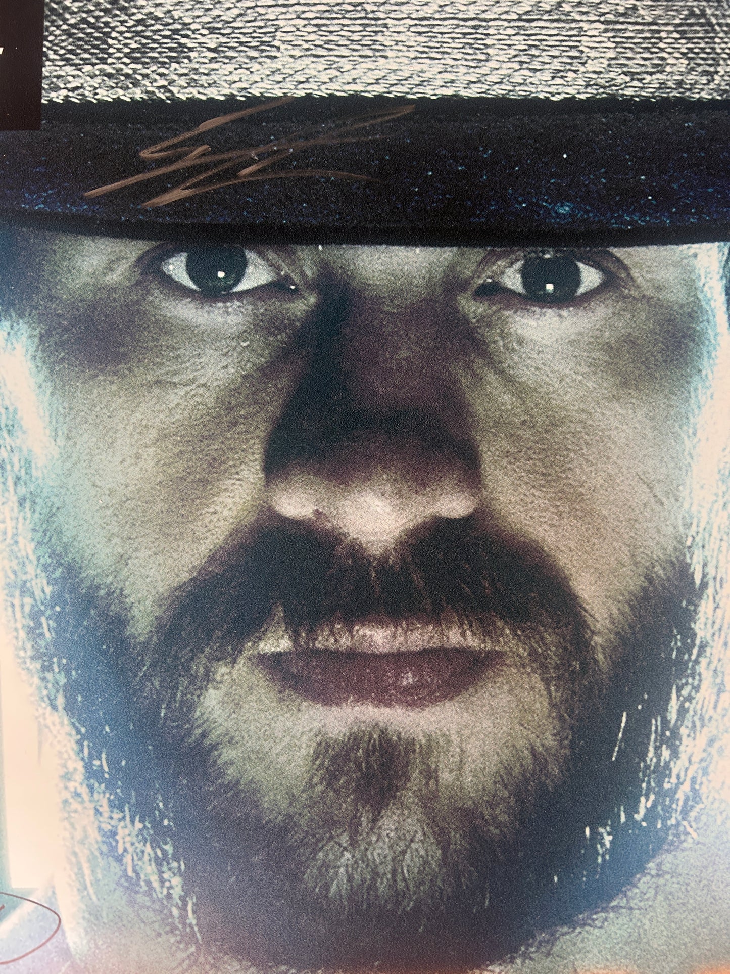 UFC Cowboy Vs Justin Gaethje Signed Event Poster (Vancouver)