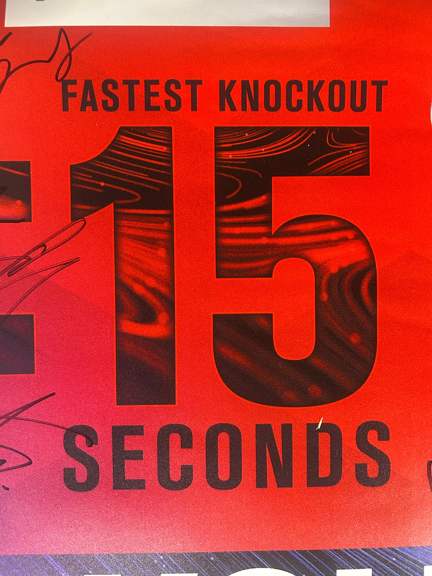 UFC Volkan Oezdemir Vs Anthony Smith Signed Event Poster