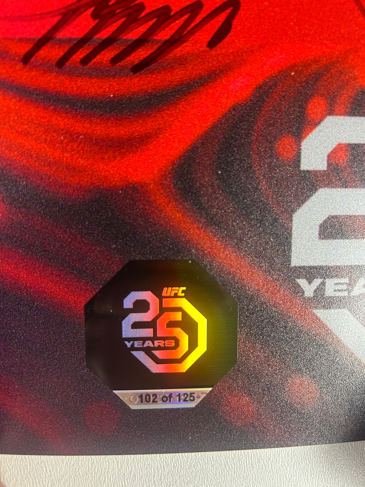 UFC Volkan Oezdemir Vs Anthony Smith Signed Event Poster