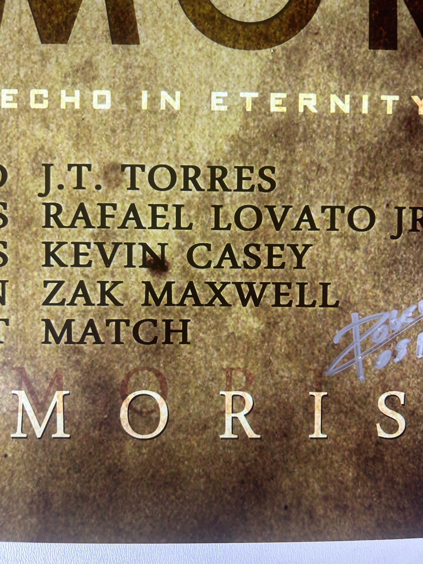 Metamoris 5: Sakuraba Vs Renzo Gracie Signed Event Poster