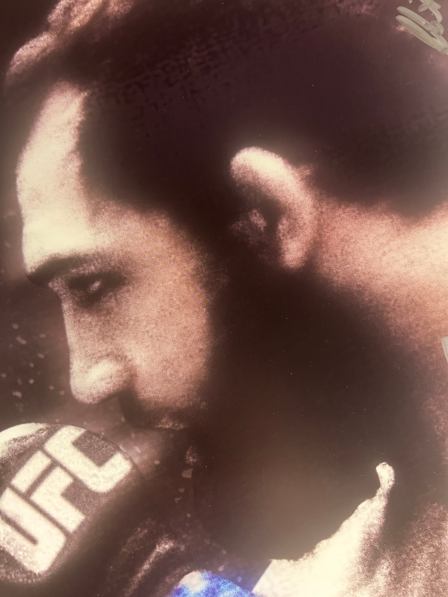 UFC 167 George St-Pierre Vs Johny Hendricks Signed Event Poster