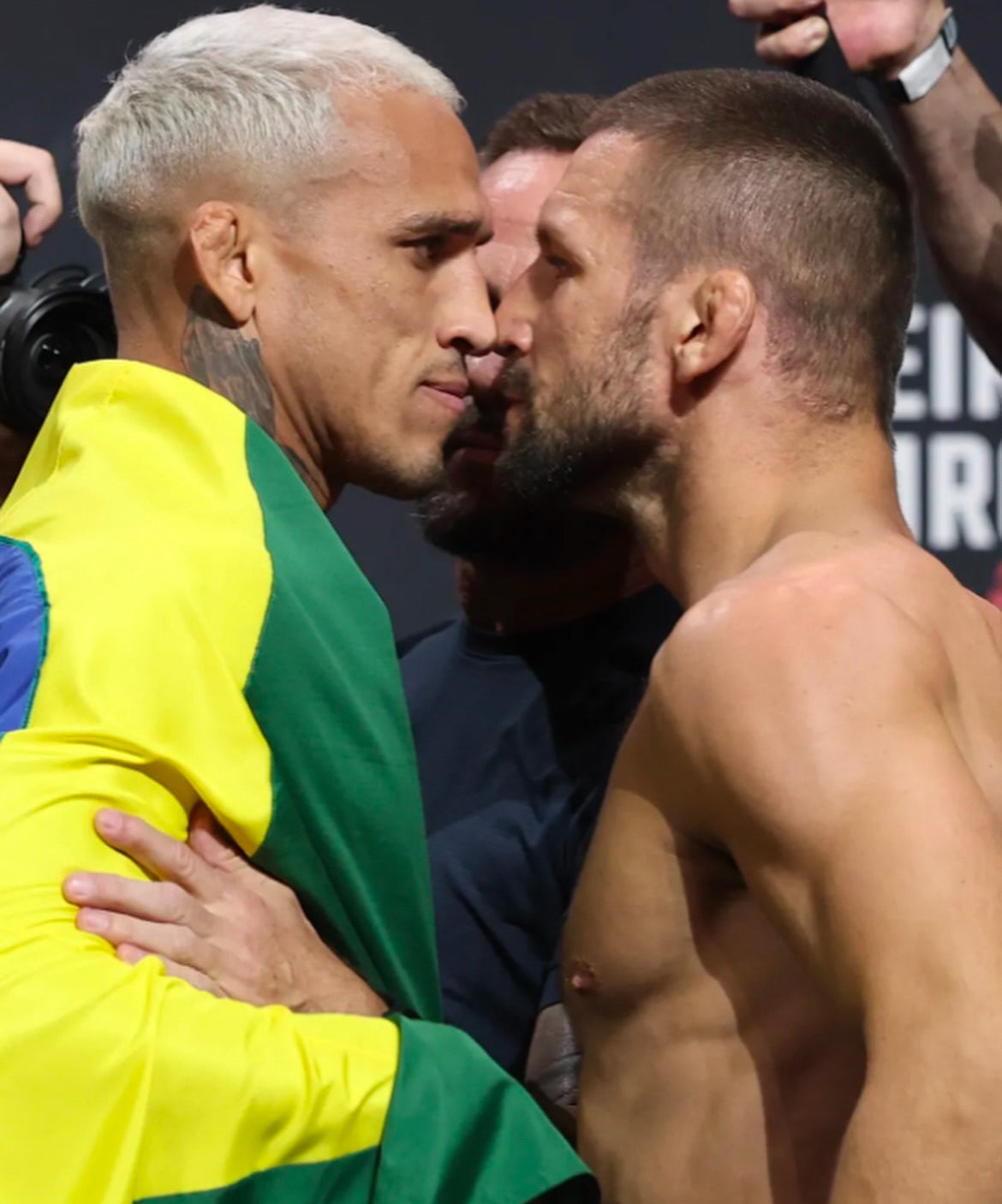 UFC Charles Oliveira Vs Gamrot Signed Event Poster