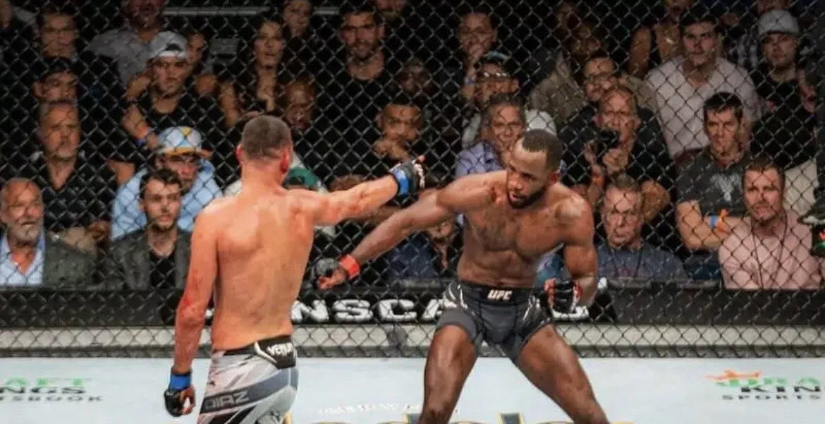 UFC 263 Signed Event Poster SBC Adesanya vs. Vettori 2 Nate Diaz