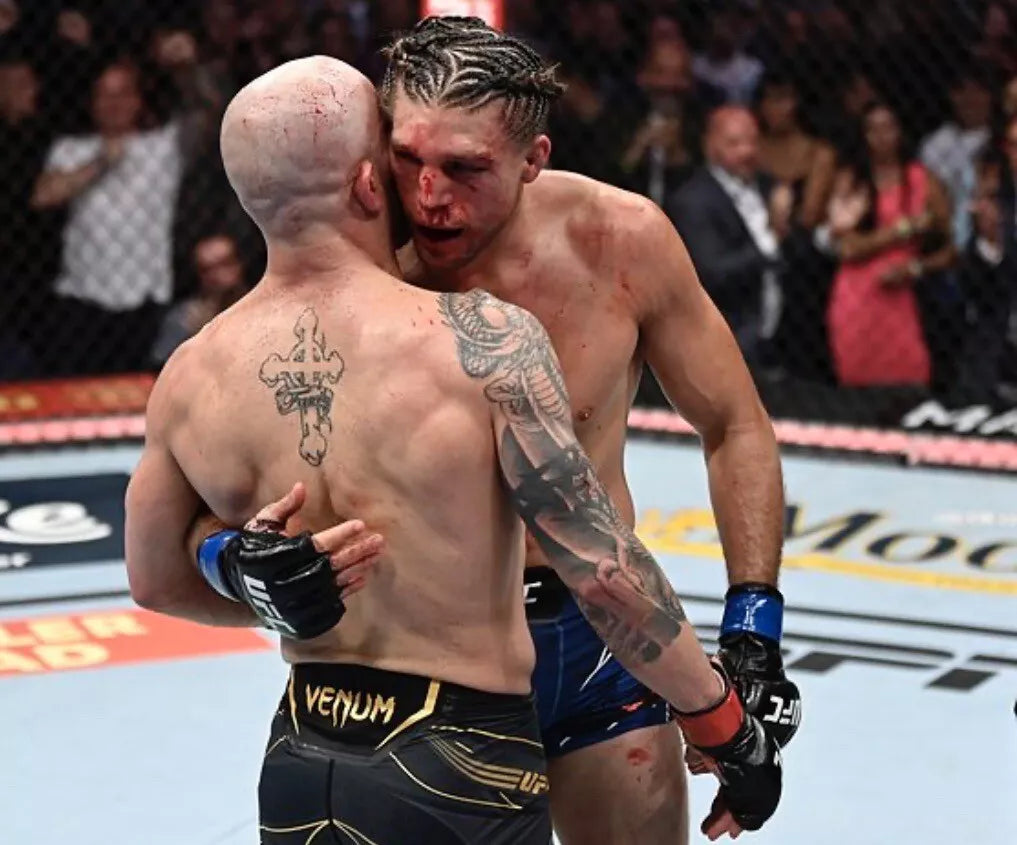 UFC 266 Alexander Volkanovski vs. Brian Ortega Signed Event Poster SBC- Nick Diaz