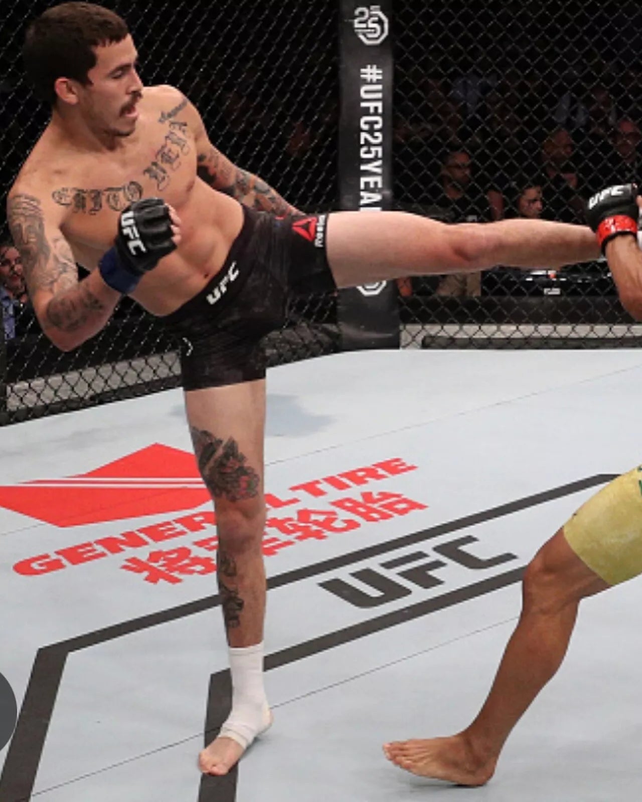 UFC Lyoto Machida Vs Eryk Anders Signed Event Poster SBC
