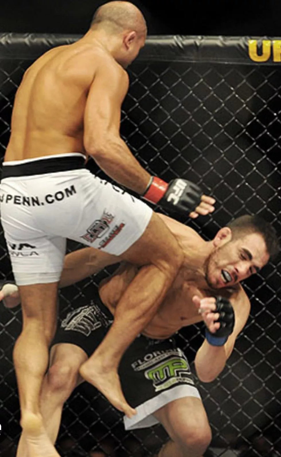 UFC 101: Declaration BJ Penn Vs Florian Signed Event Poster SBC