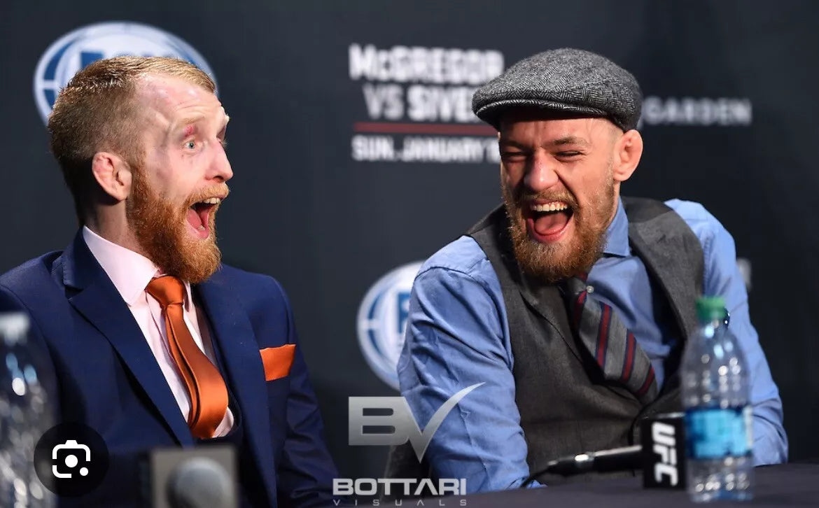 UFC Conor McGregor Vs Denis Siver Signed Event Poster SBC Boston