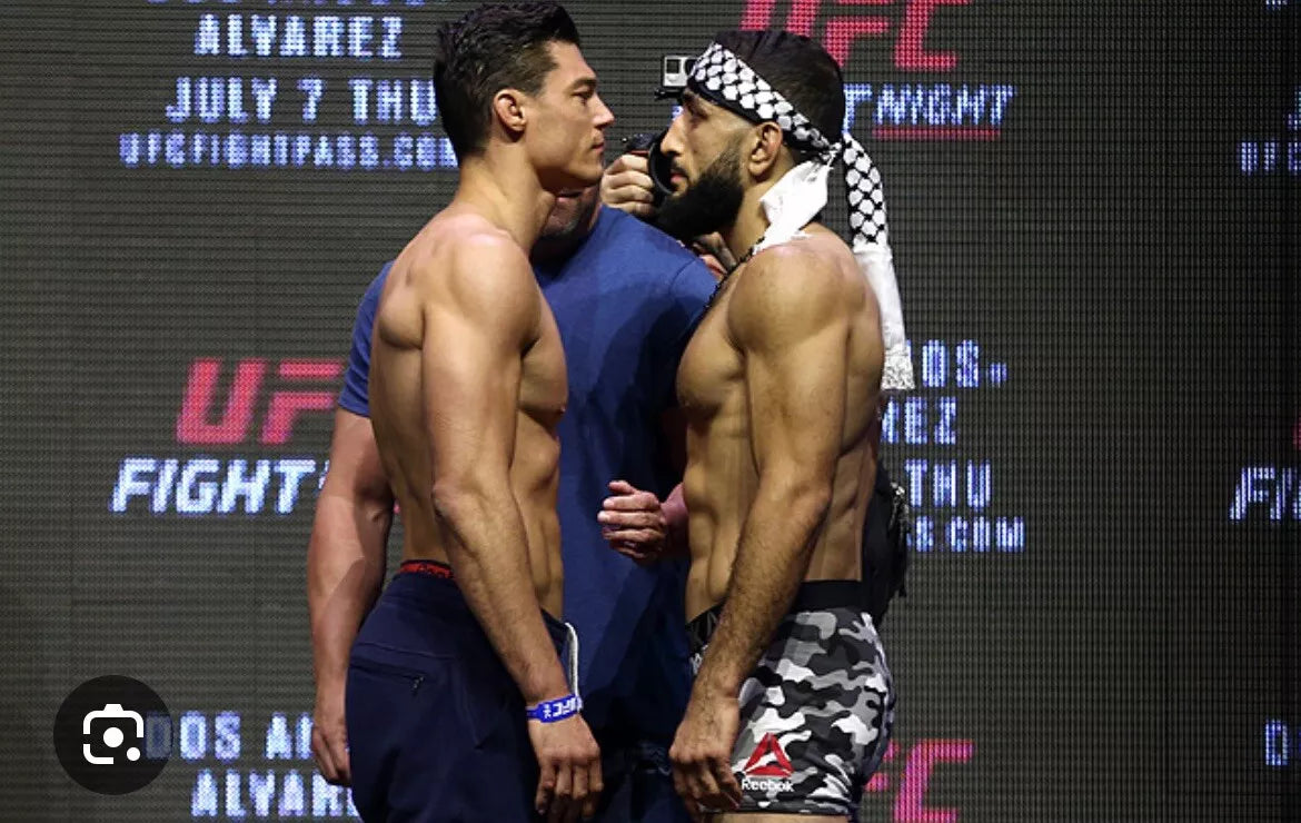 UFC Rafael 'RDA" Dos Anjos VS Eddie Alvarez Signed Event Poster SBC FREE Program