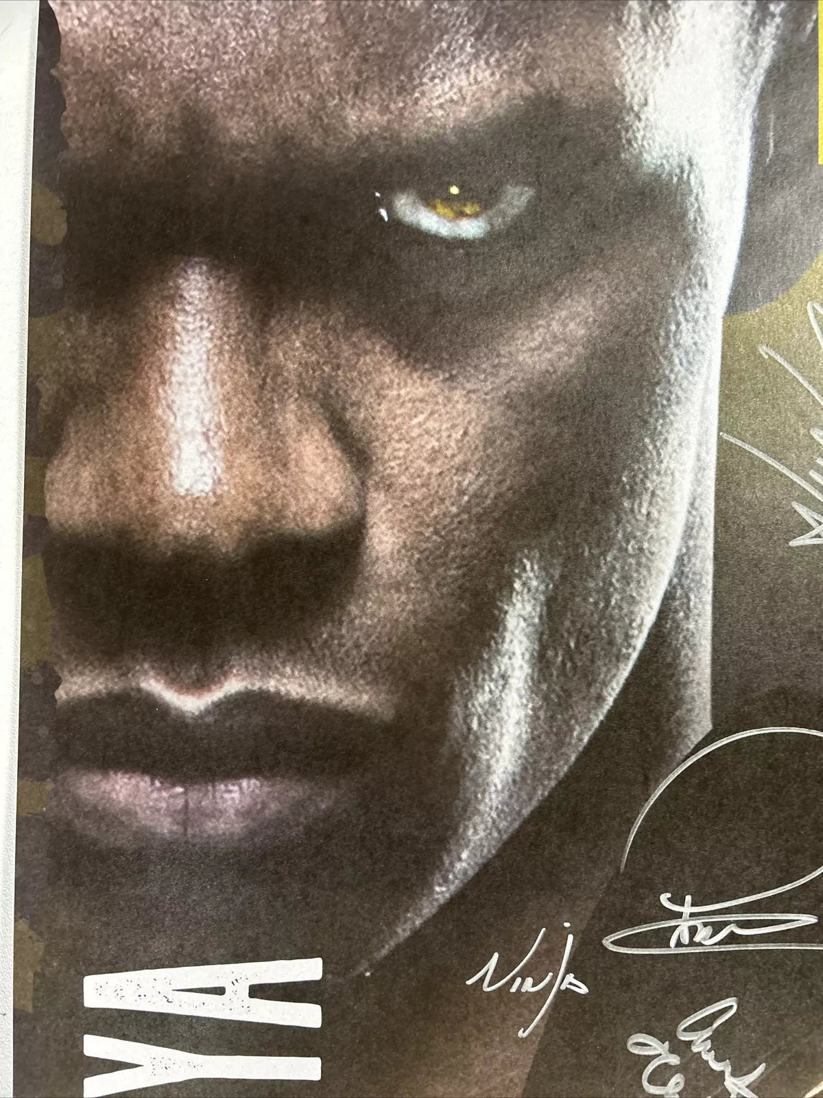 UFC 248 Izzy Adesanya vs. Yoel Romero Signed Event Poster SBC