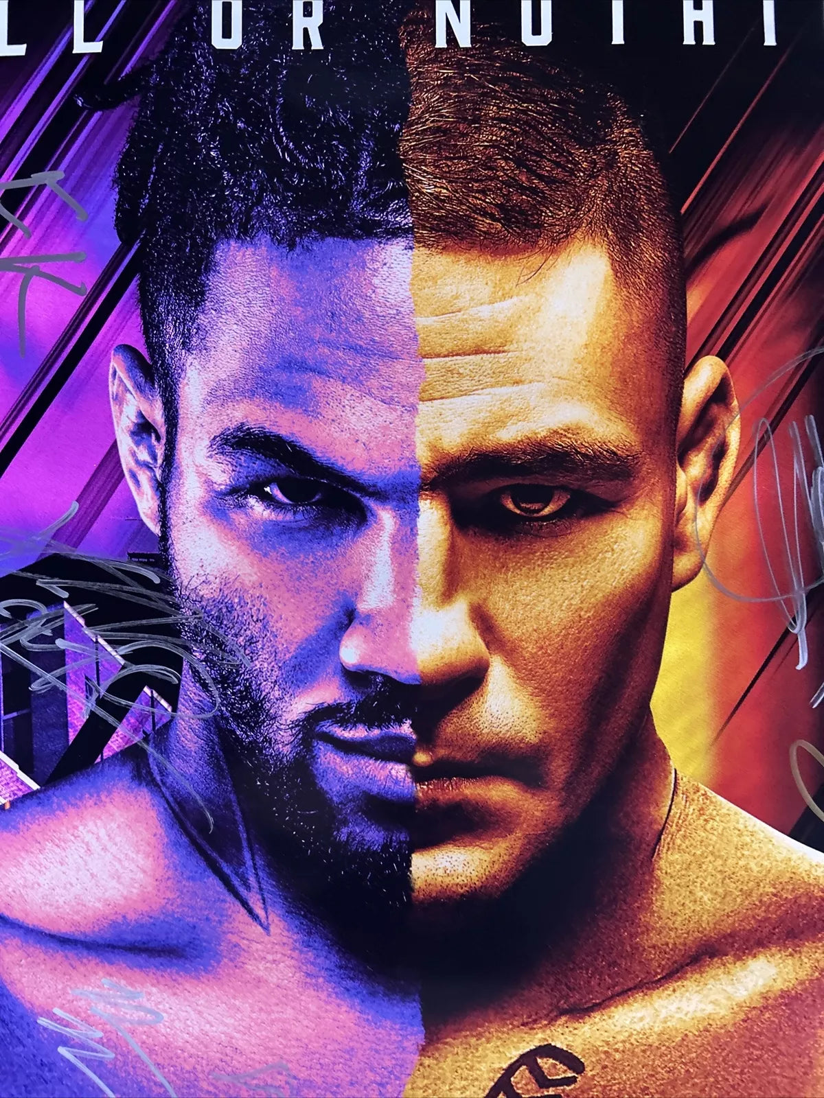 Eagle FC 46 Diego Sanchez Vs Kevin Lee signed event poster SBC