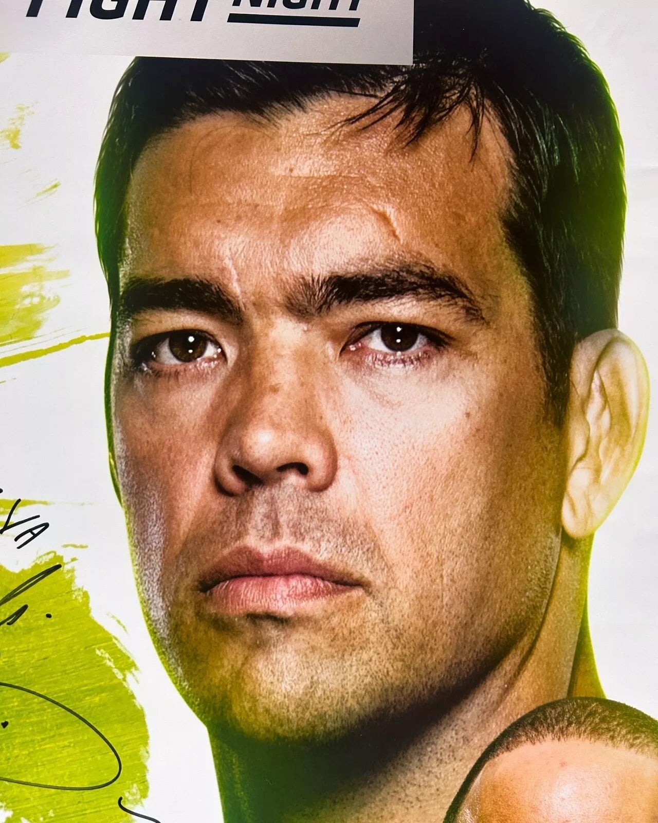 UFC Lyoto Machida Vs Eryk Anders Signed Event Poster SBC