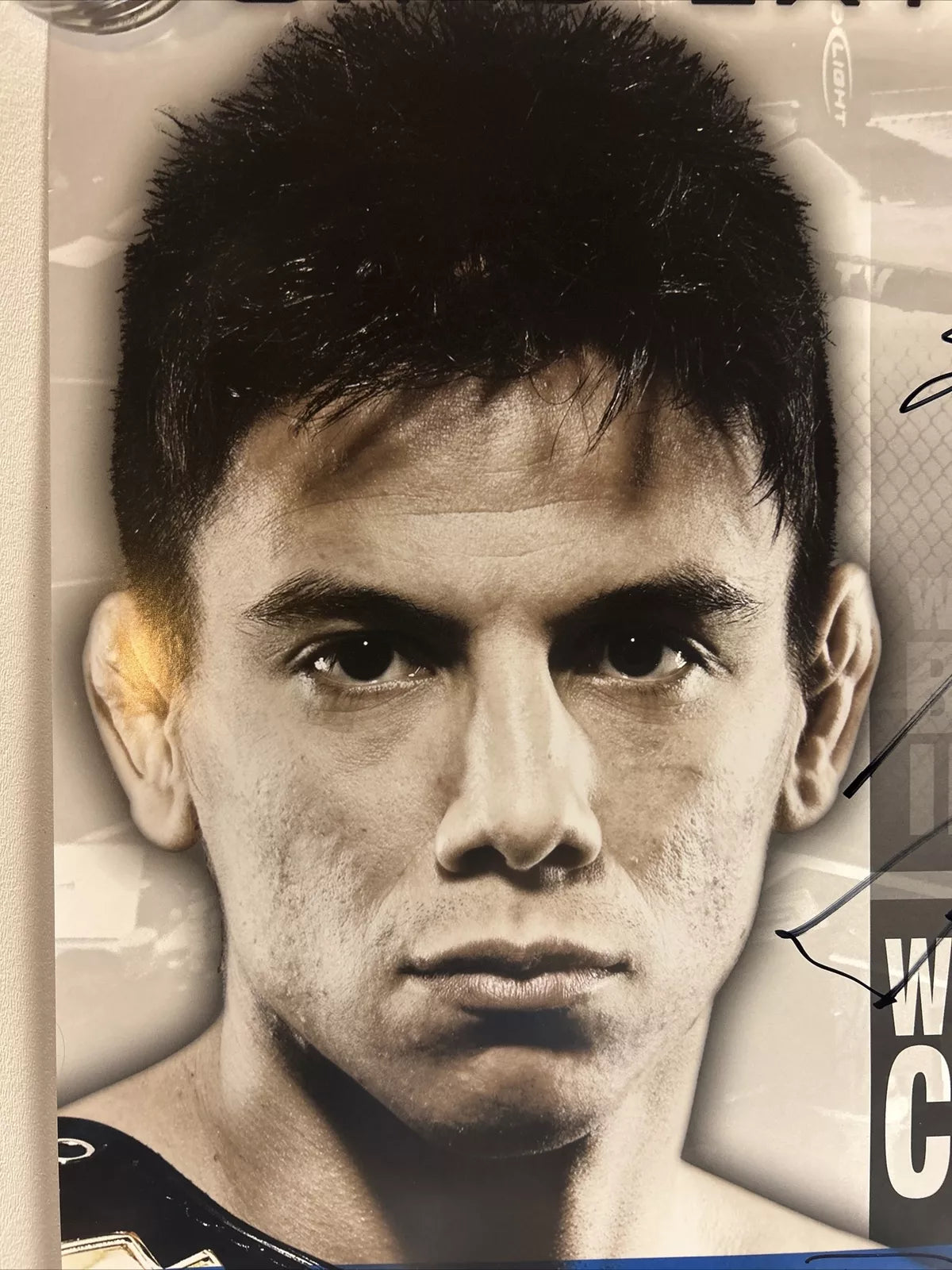 WEC 42 Torres vs. Bowles Signed Event Poster SBC