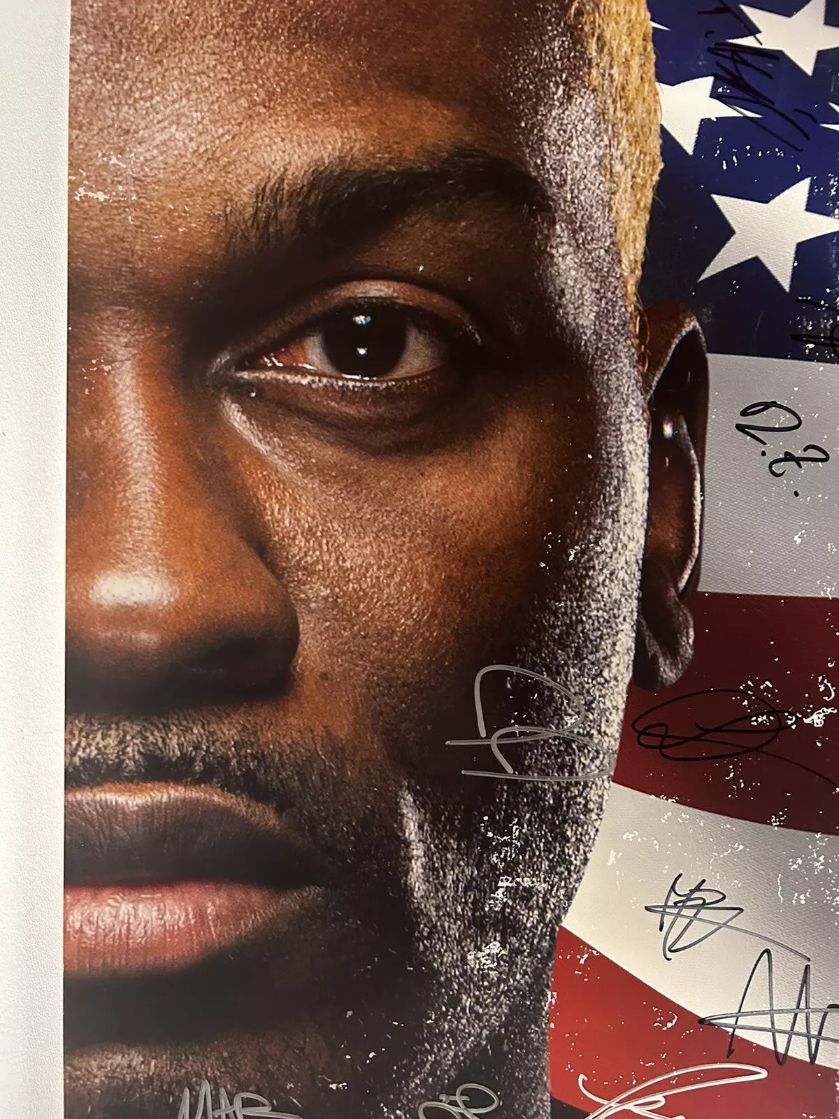 UFC Darren Till Vs Brunson Signed Event Poster SBC