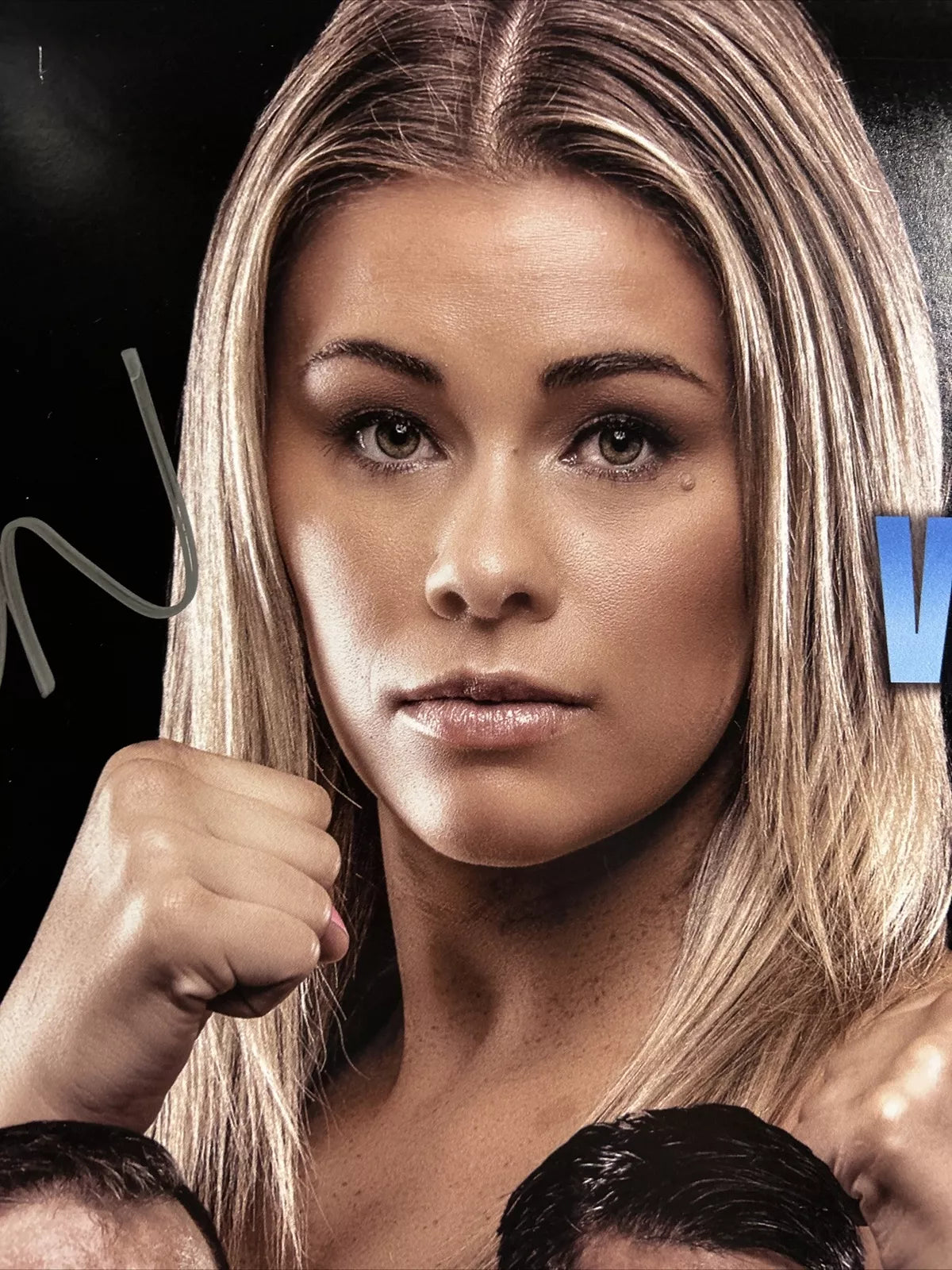 BKFC Knucklemania 1 Paige VanZant Vs Hart Signed Event Poster SBC