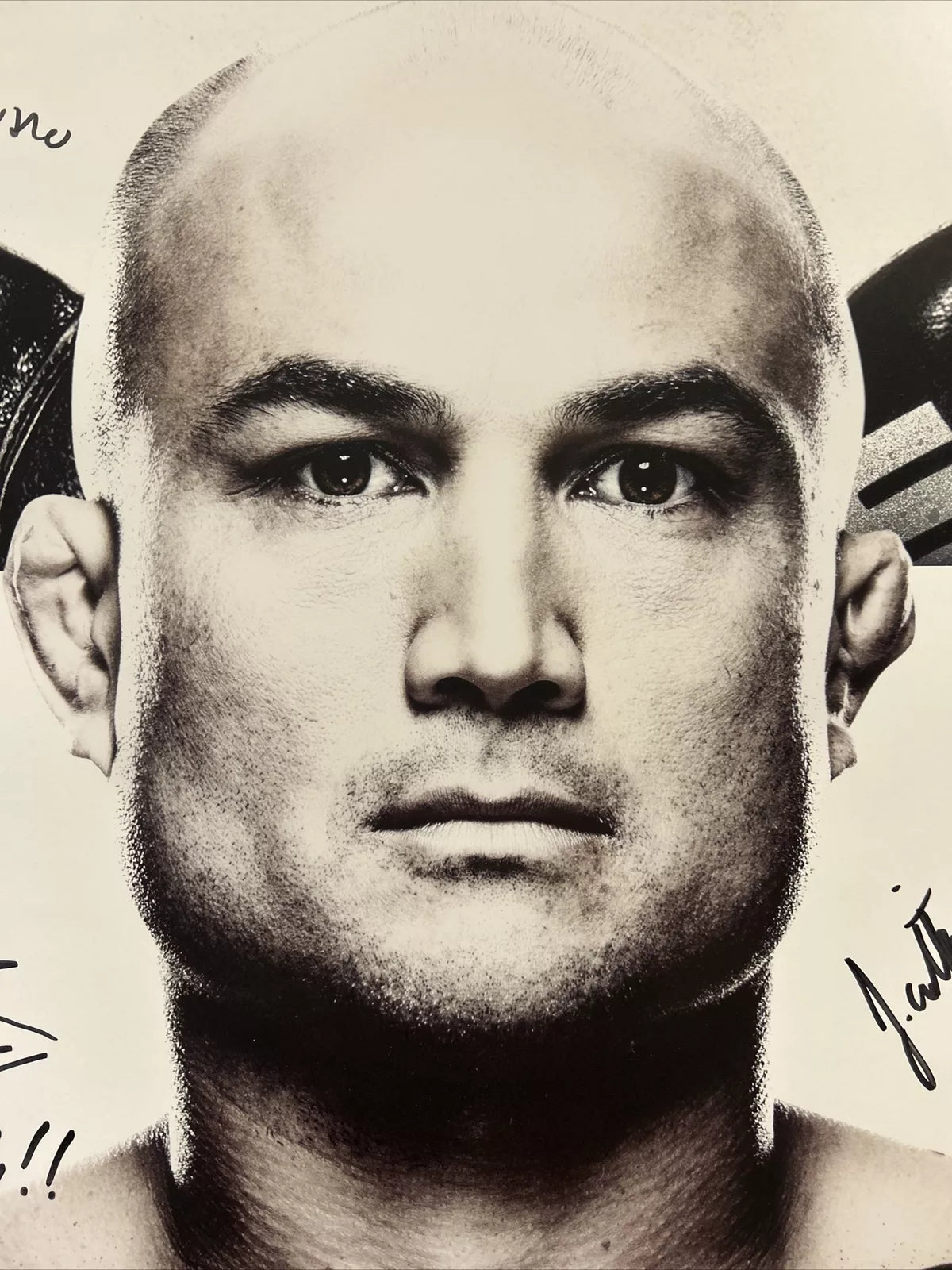 UFC BJ Penn Vs Yair Rodríguez Signed Event Poster SBC