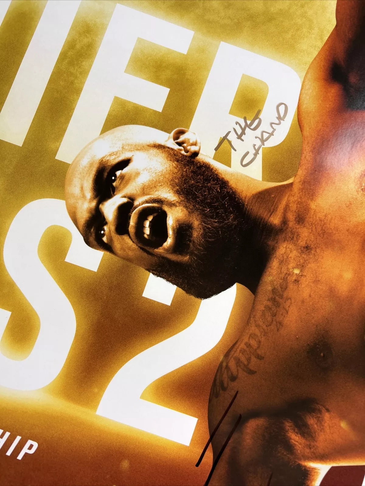 UFC 214 Jon Bones Jones Vs Daniel DC Cormier 2 Signed Event Poster SBC