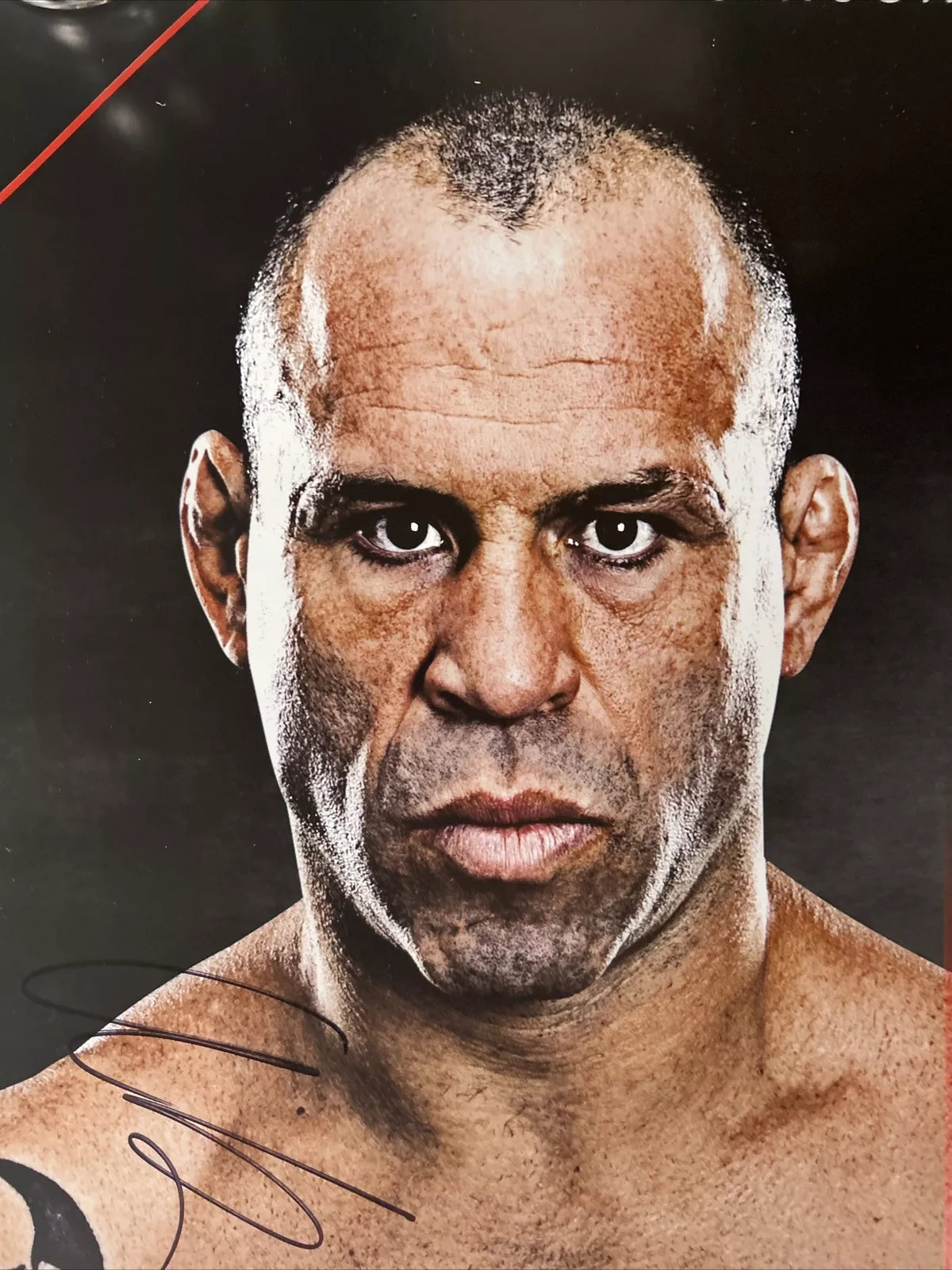 UFC on Fuel TV: Silva vs Brian Stann Signed Event Poster SBC JAPAN