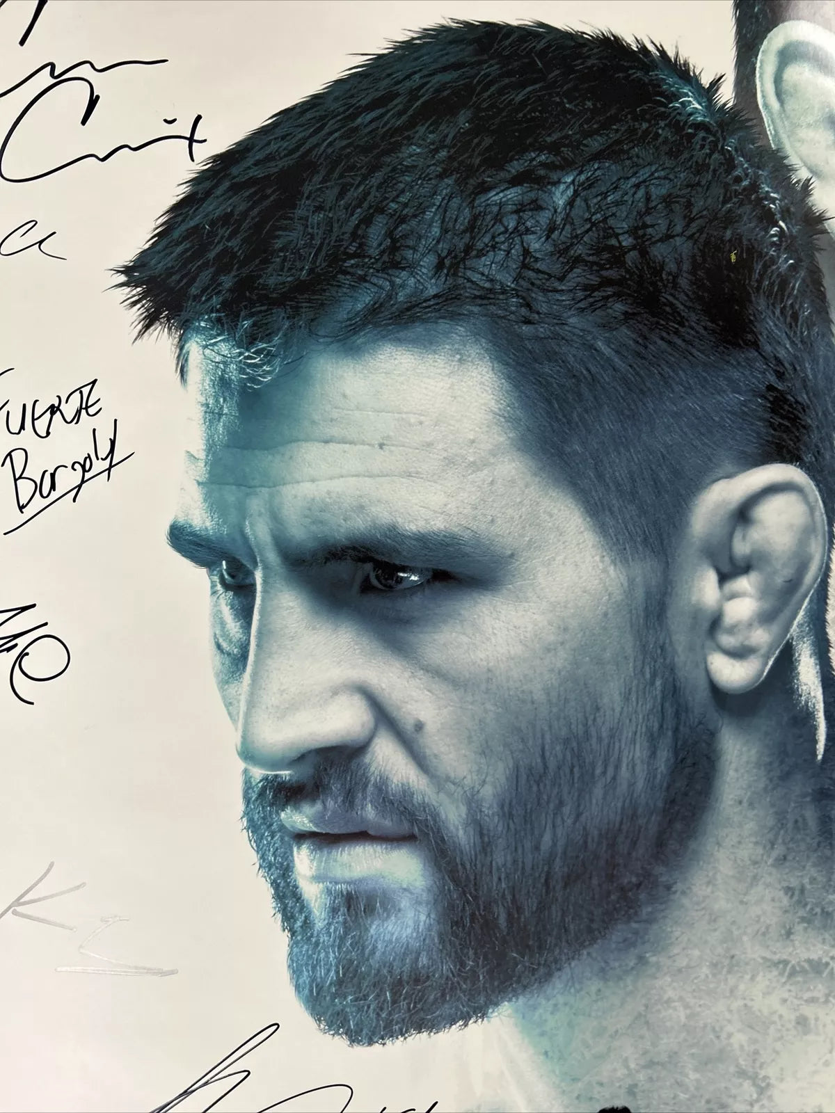 UFC Demian Maia Vs Carlos Condit Signed Event Poster SBC