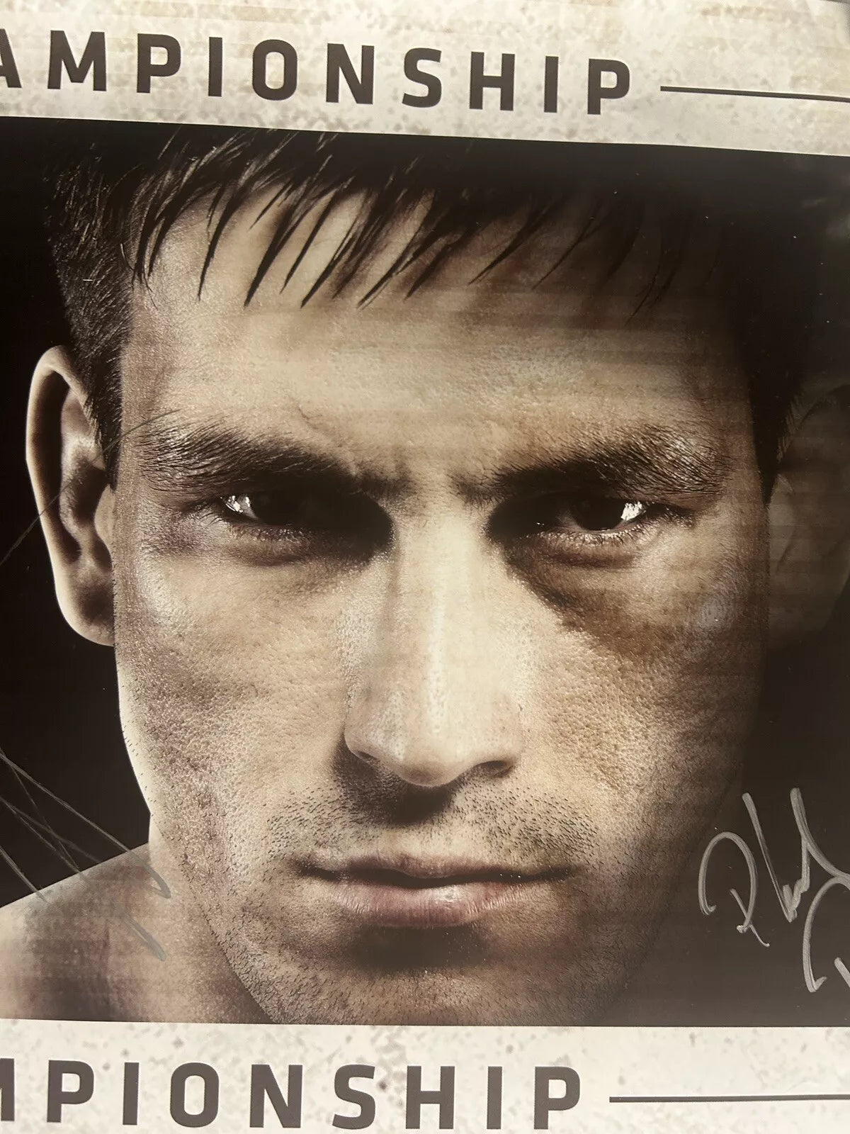 UFC 112 Anderson Silva Vs Demian Maia Signed Event Poster SBC
