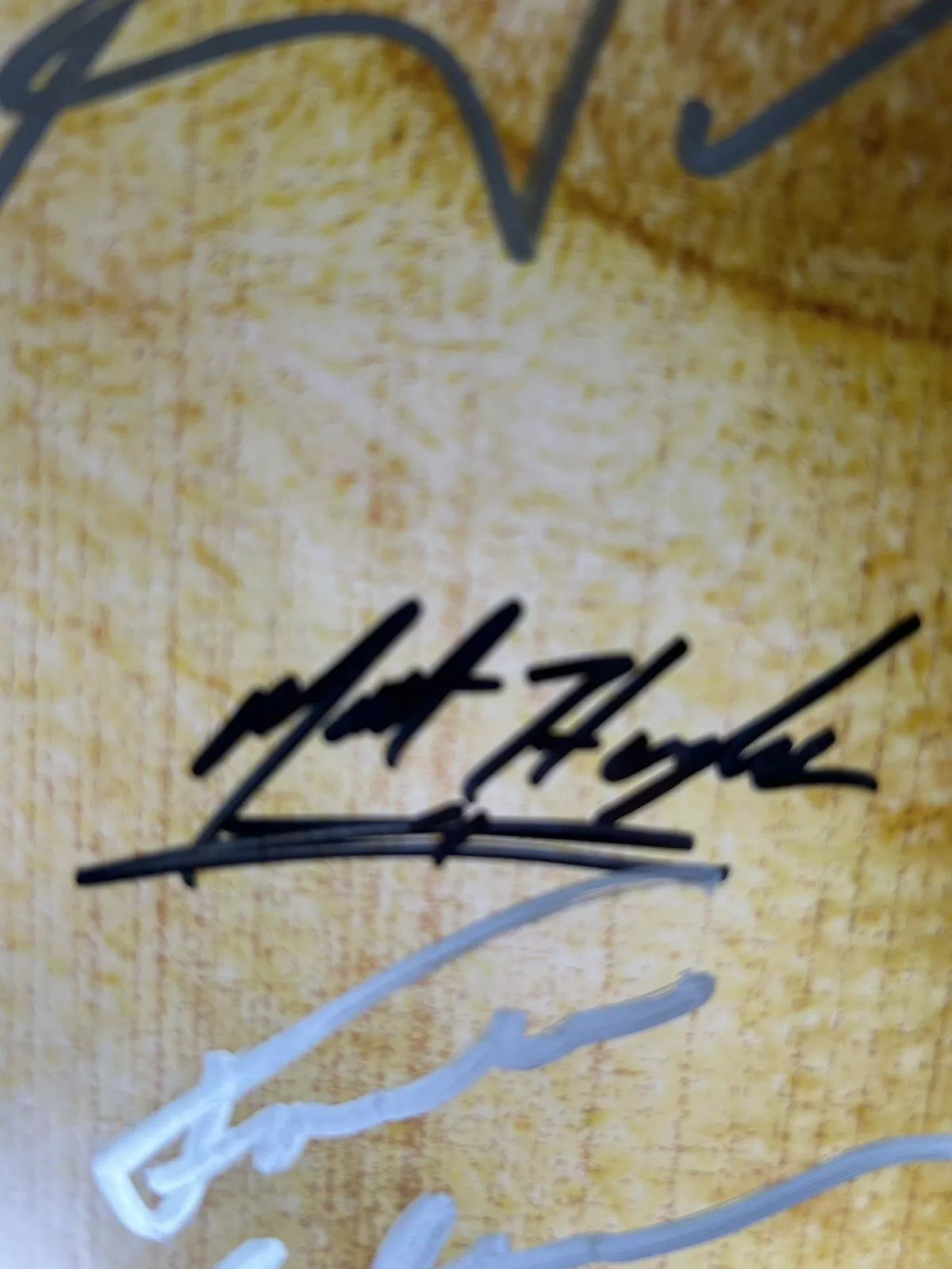 UFC 60 Matt Hughes Vs Royce Gracie Signed Event Poster SBC